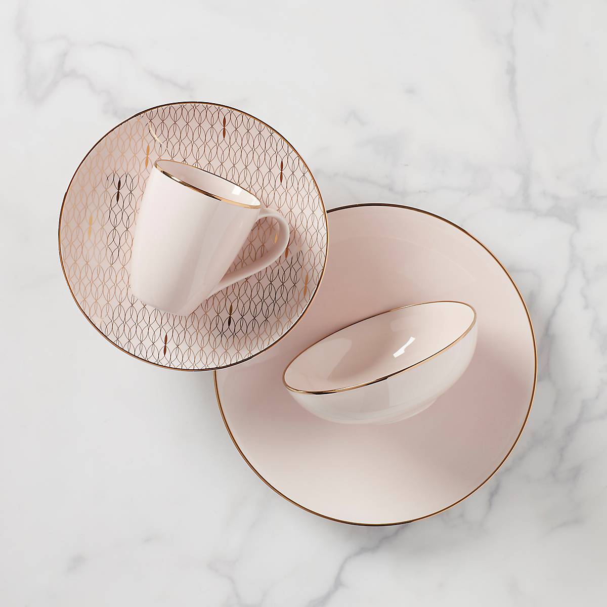 Trianna Blush 4-Piece Place Setting