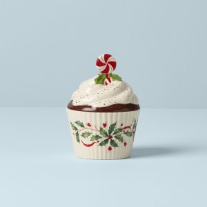 Holiday Bakeshop Cupcake Candy Dish