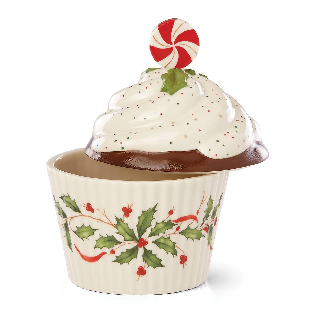 Holiday Bakeshop Cupcake Candy Dish - Image 4