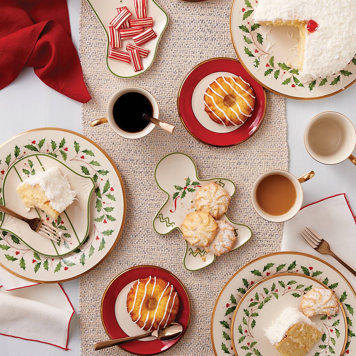 Holiday Gingerbread Man Accent Plate - Image 5