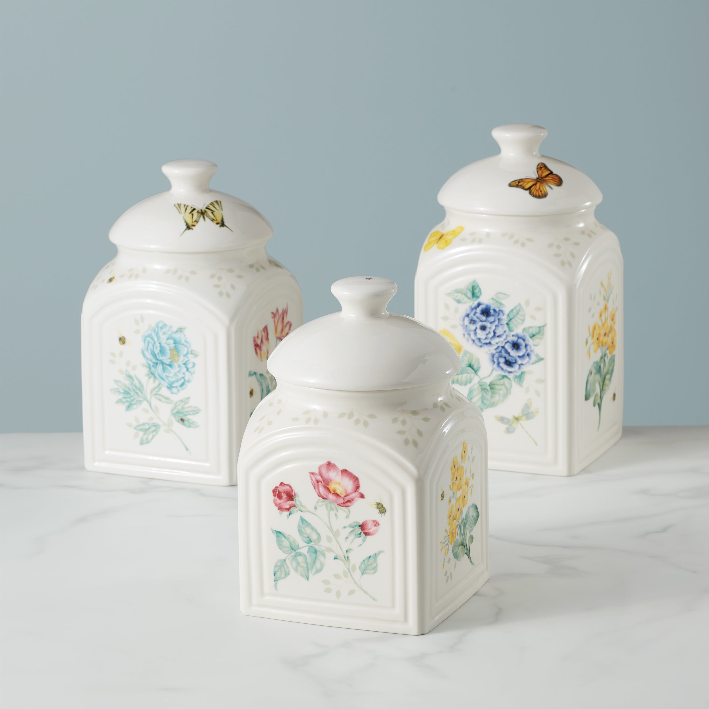 Butterfly Meadow 3-Piece Canister Set - Image 2
