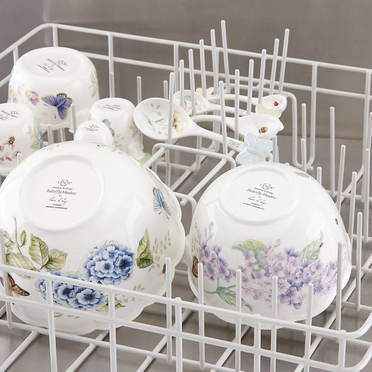 Butterfly Meadow 2-Piece Nesting Bowl Set - Image 9