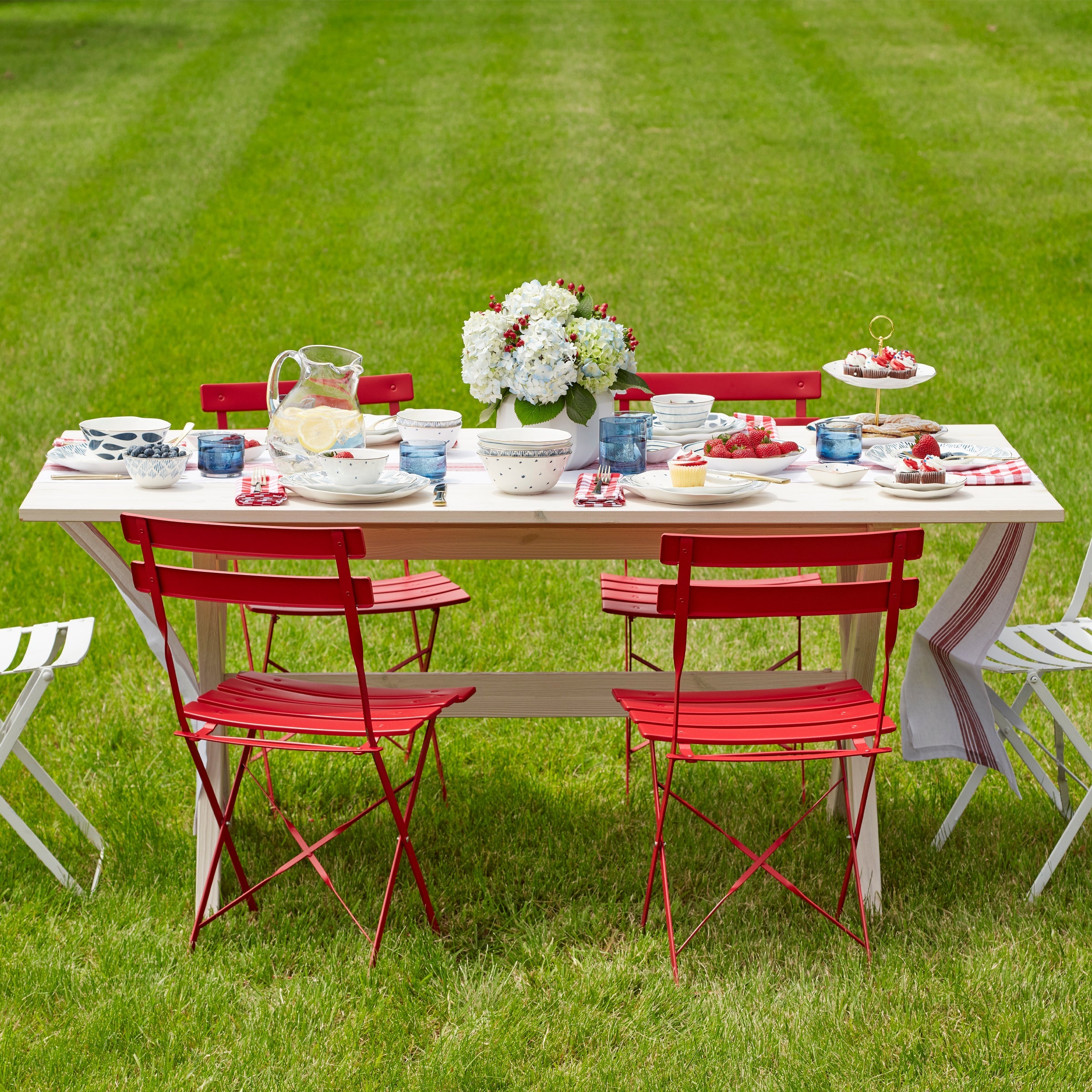 Blue Bay 12-Piece Dinnerware Set - Image 6