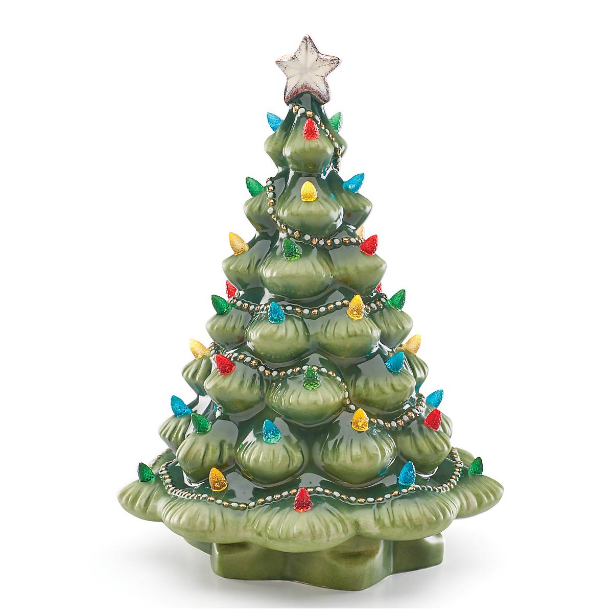 Treasured Traditions Green Lit Tree - Image 5