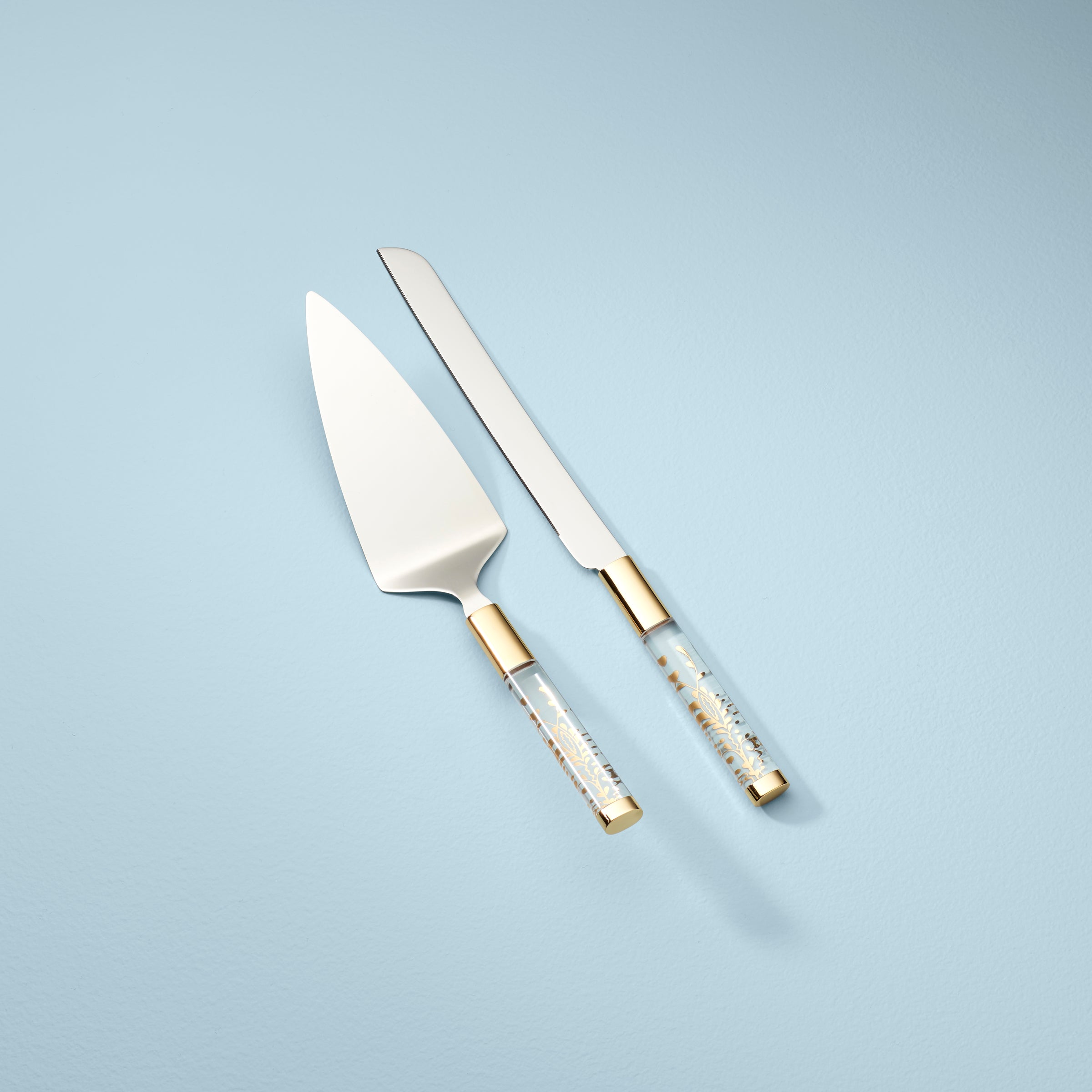 Opal Innocence 2-Piece Cake Knife & Server Set