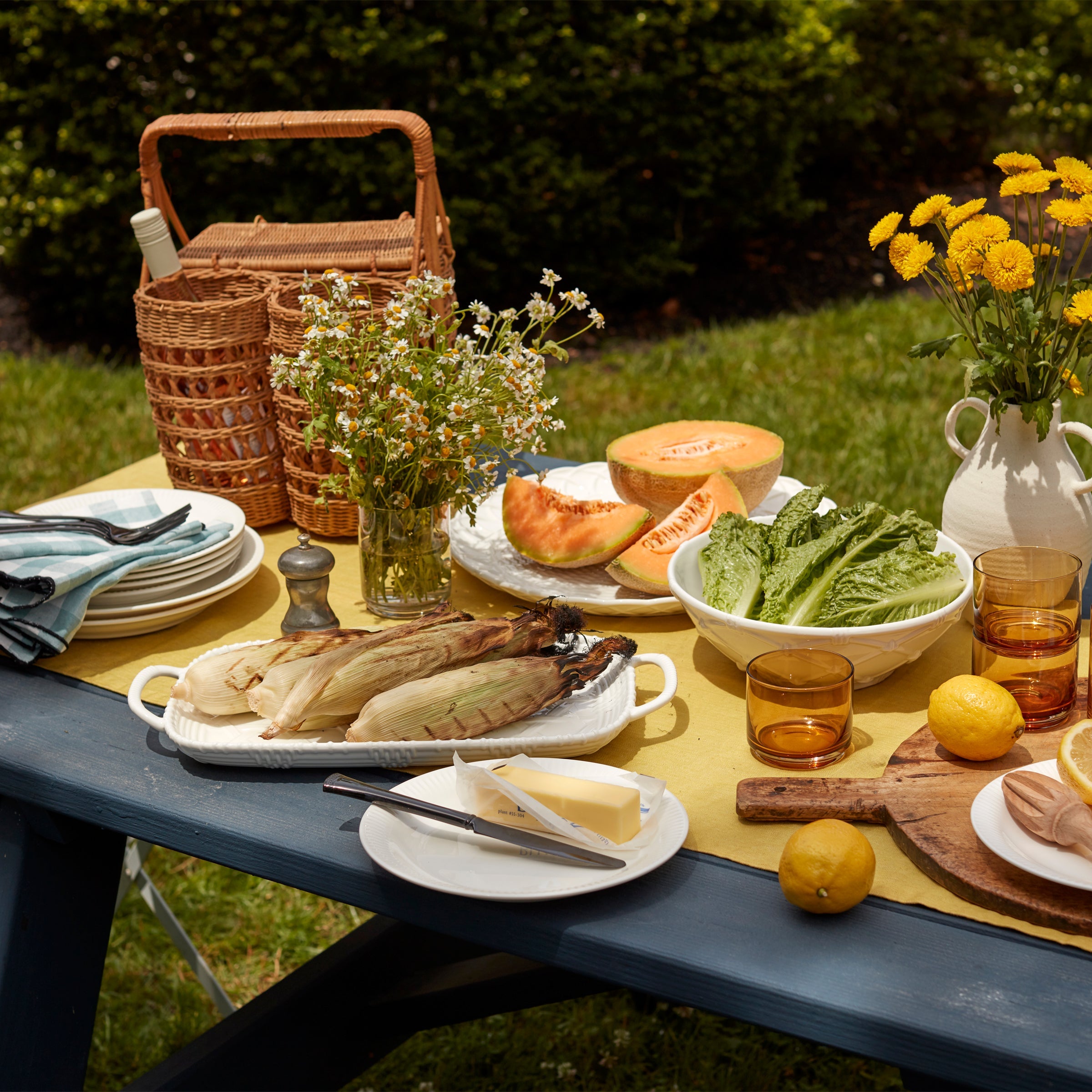 Profile White Dinner Plates - Set of 4 - Image 2