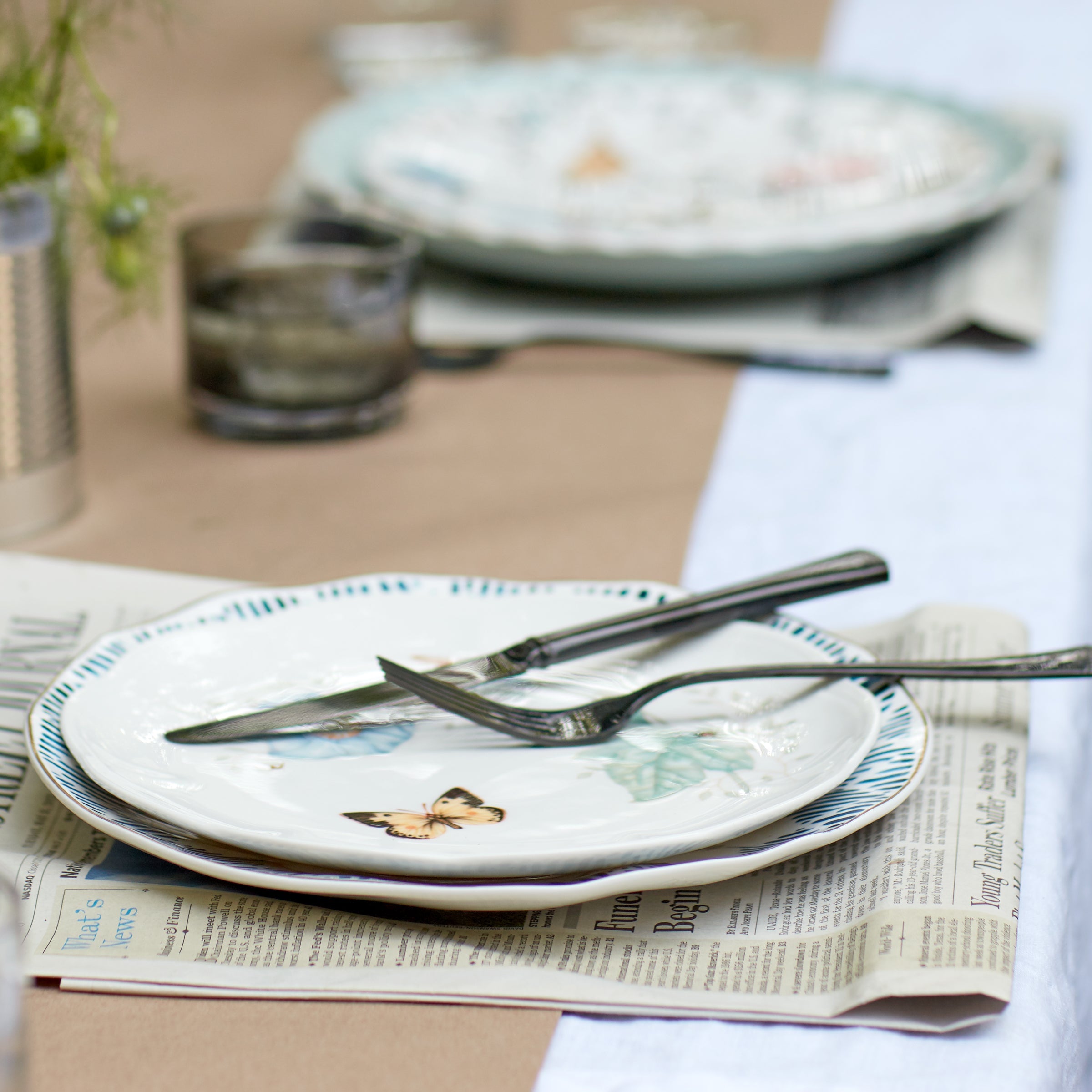 Butterfly Meadow 18-Piece Dinnerware Set - Image 7