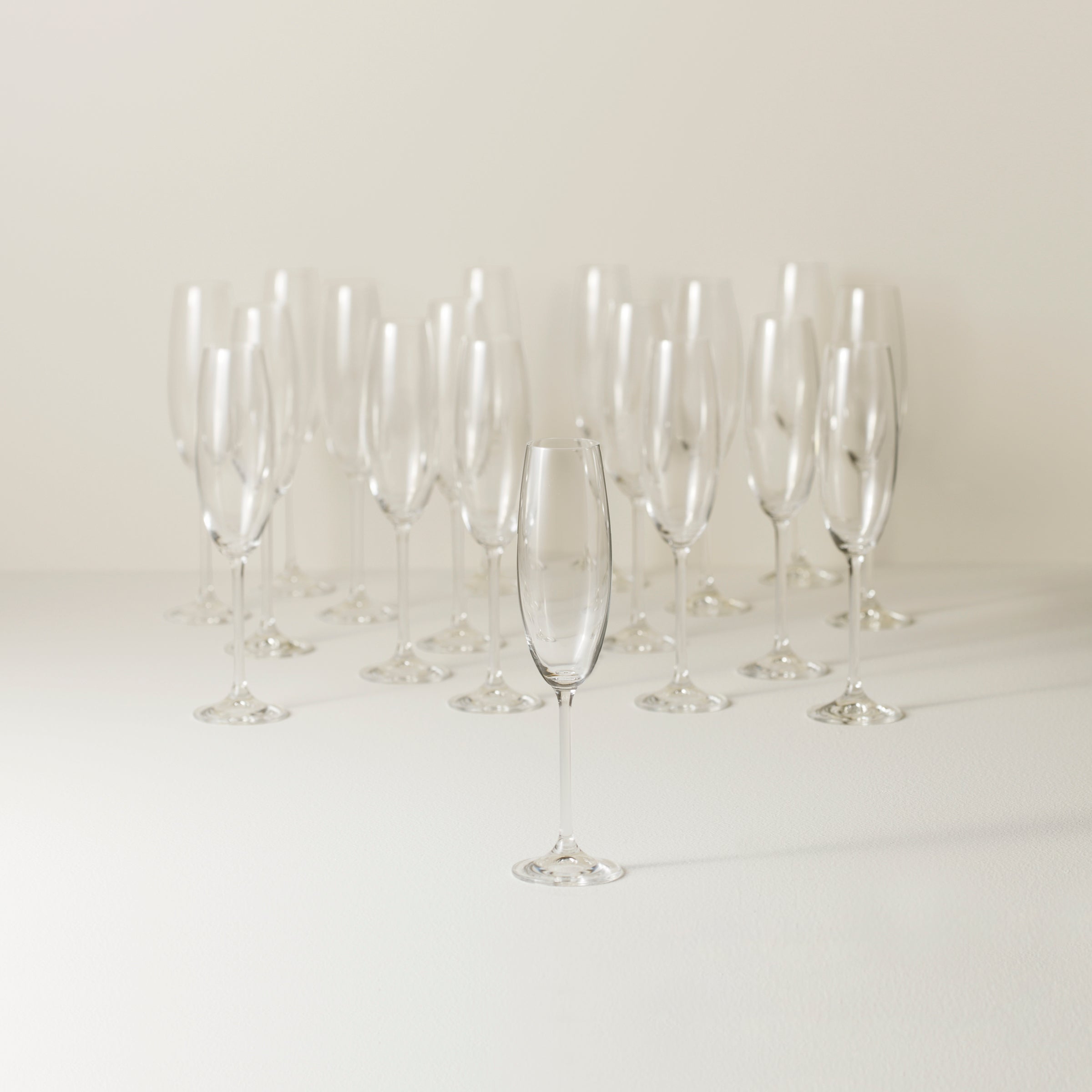 Tuscany Classics Champagne Flute Glasses - Set Of 18