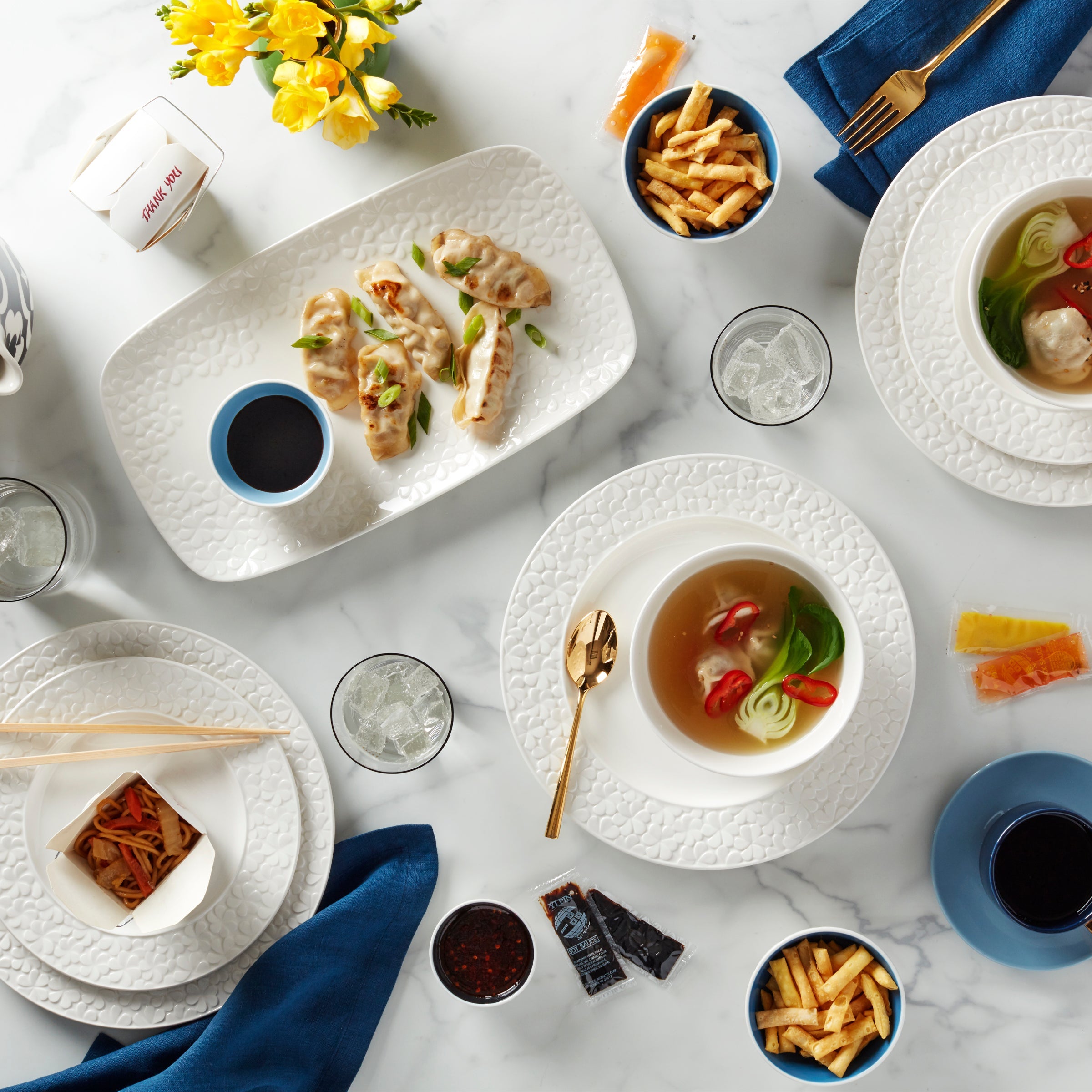 Blossom Lane Accent Plates - Set of 4 - Image 5