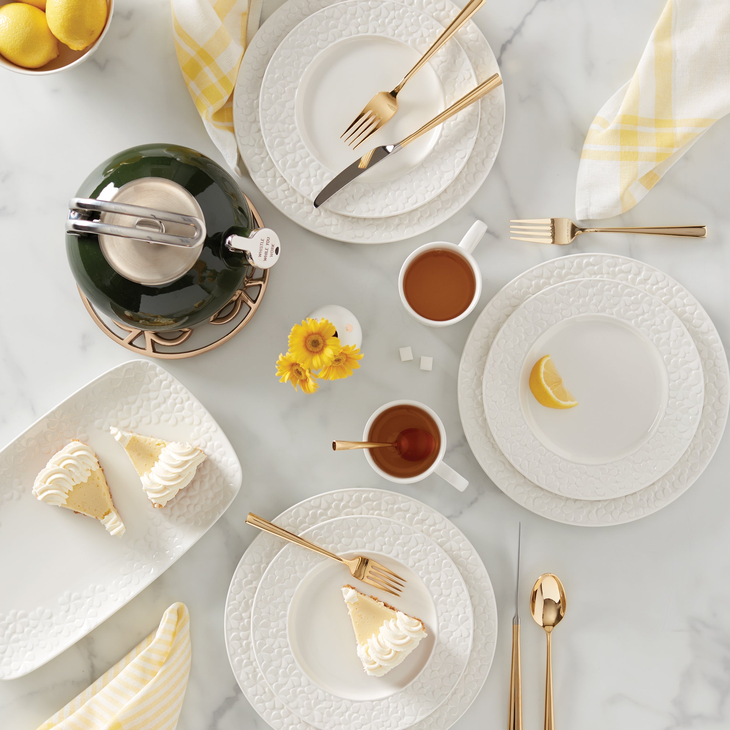 Blossom Lane Accent Plates - Set of 4 - Image 4