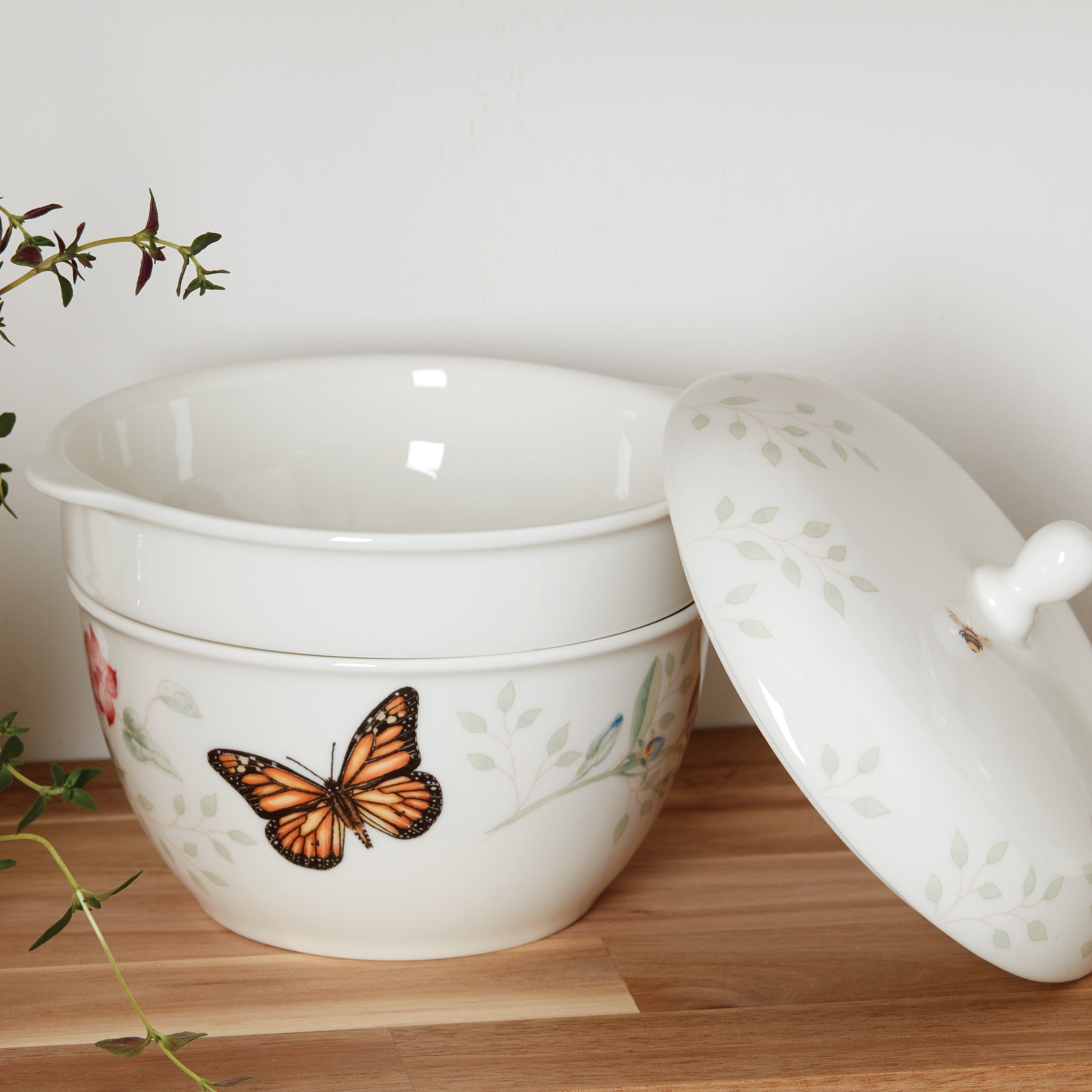 Butterfly Meadow 3-Piece Stackable Bowl Set - Image 5