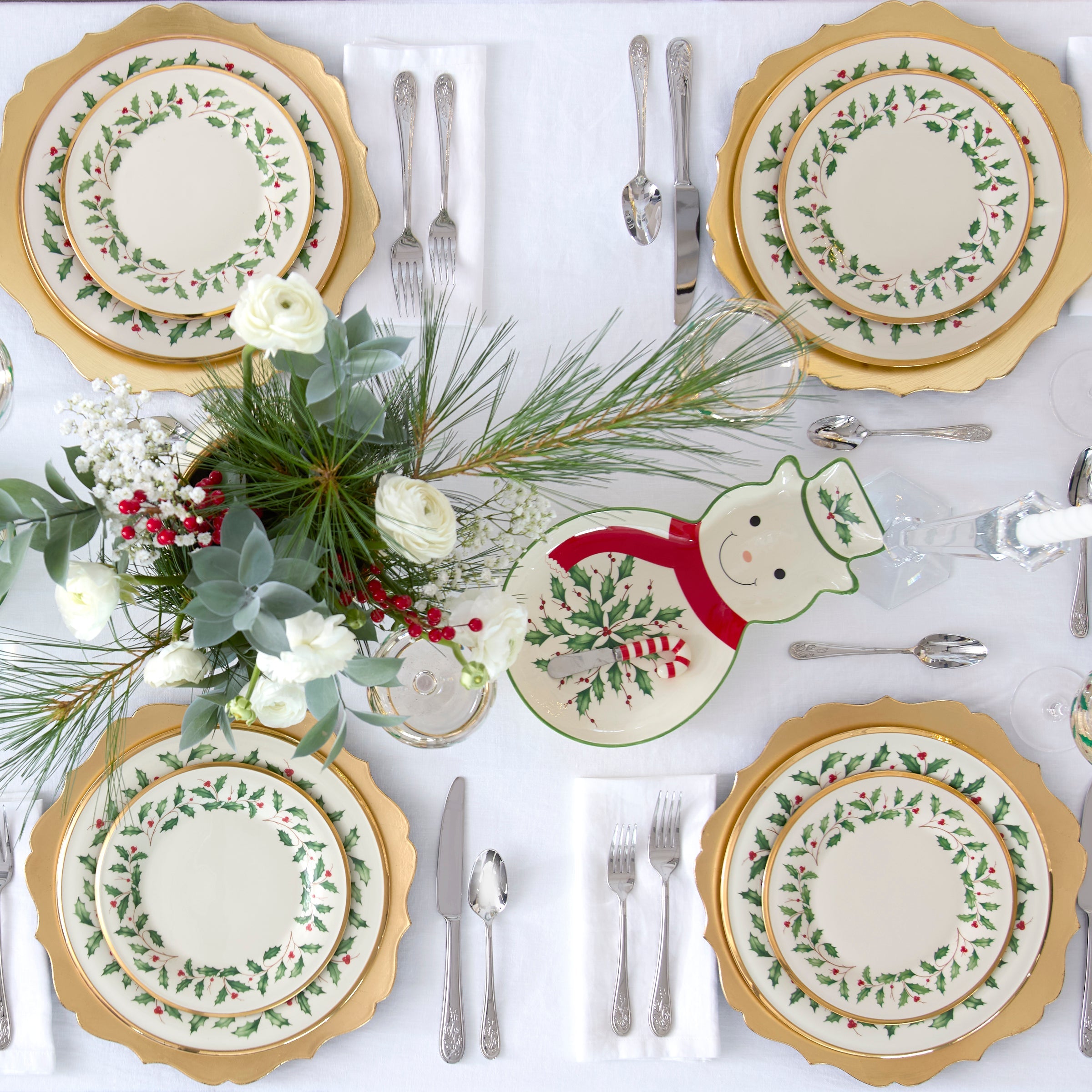 Holiday 12-Piece Plate & Bowl Set - Image 5