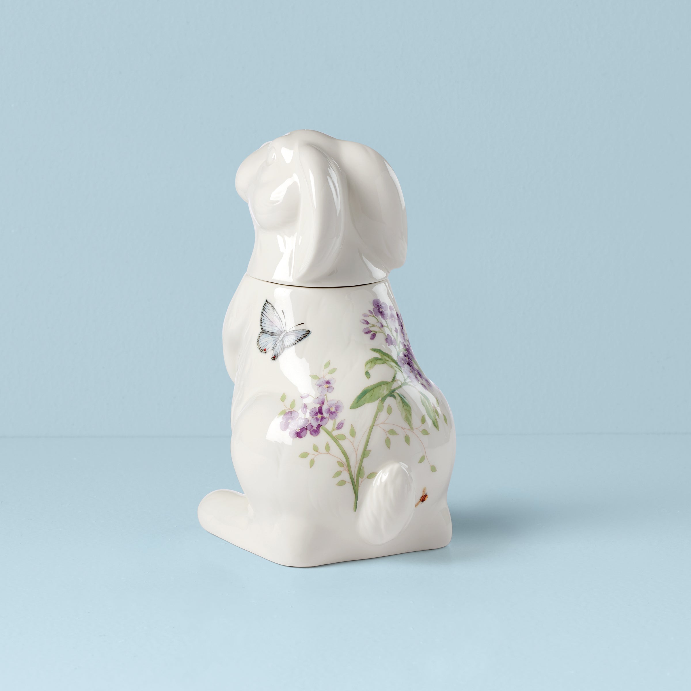 Butterfly Meadow Bunny Cookie Jar - Image 2