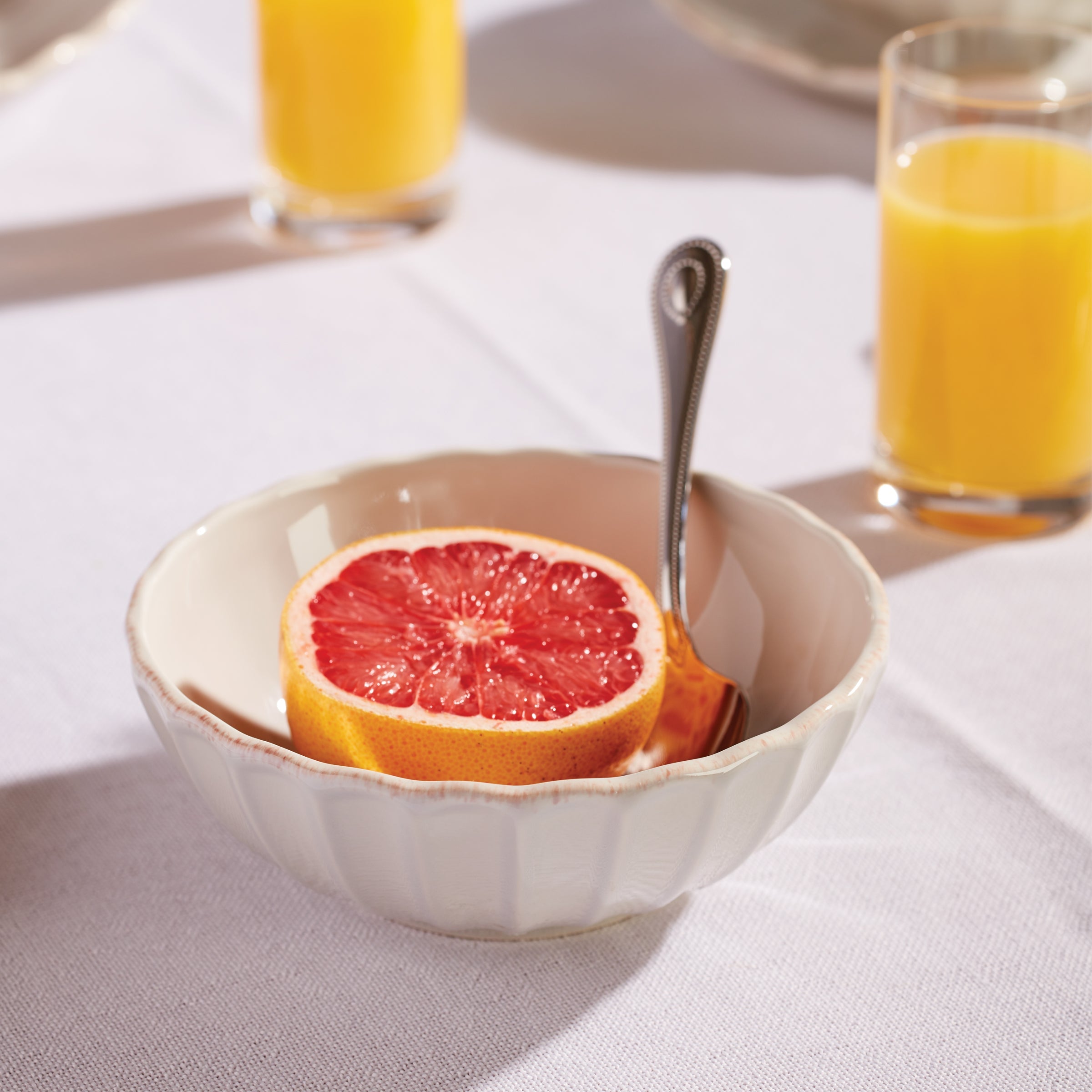 French Perle Scallop All-Purpose Bowls - Set of 4 - Image 9