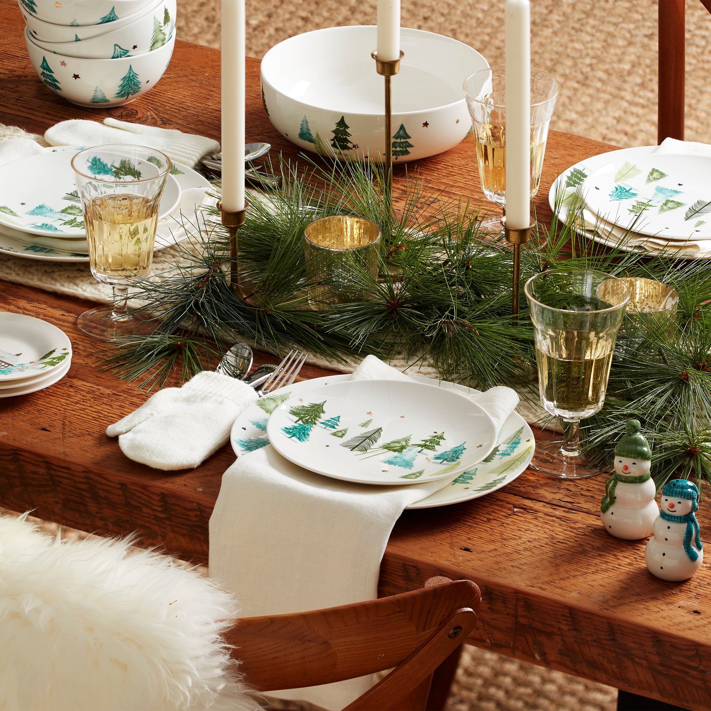 Balsam Lane 12-Piece Dinnerware Set - Image 5