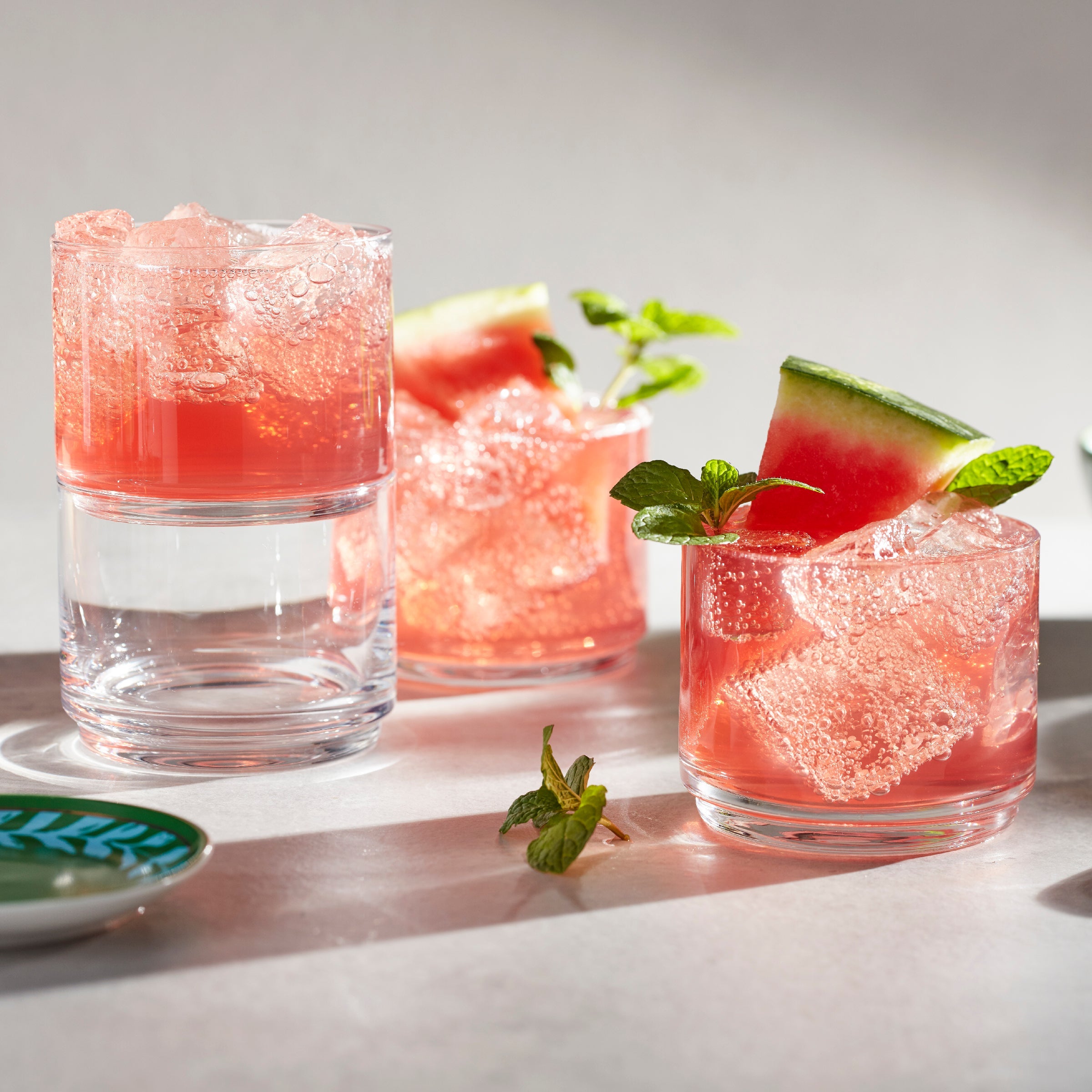 Tuscany Classics Stackable Clear Short Glasses - Set Of 6 - Image 8