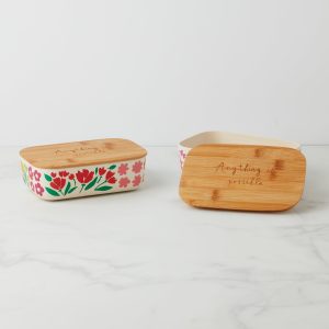 Floral Fields 2-Pc Container Set