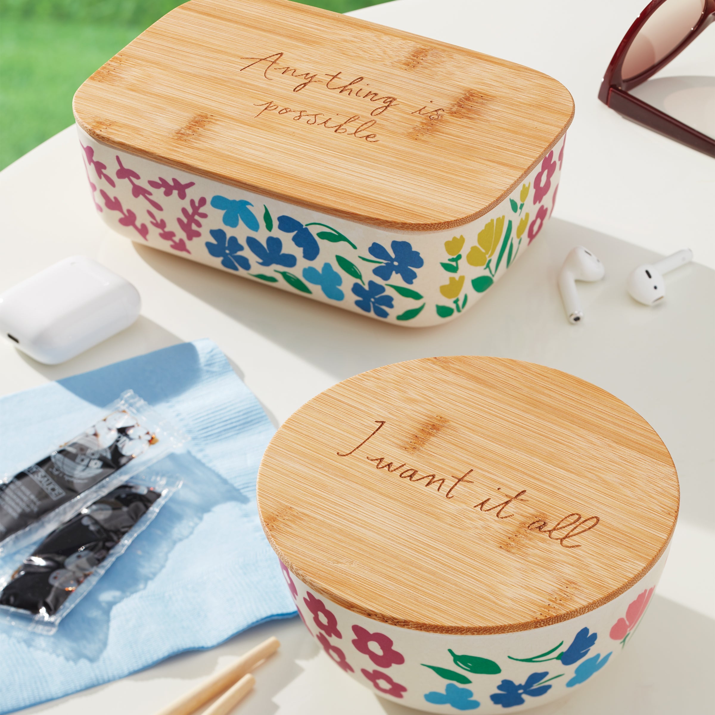 Floral Fields 2-Pc Container Set - Image 4