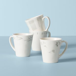 Oyster Bay Assorted Mugs - Set of 4