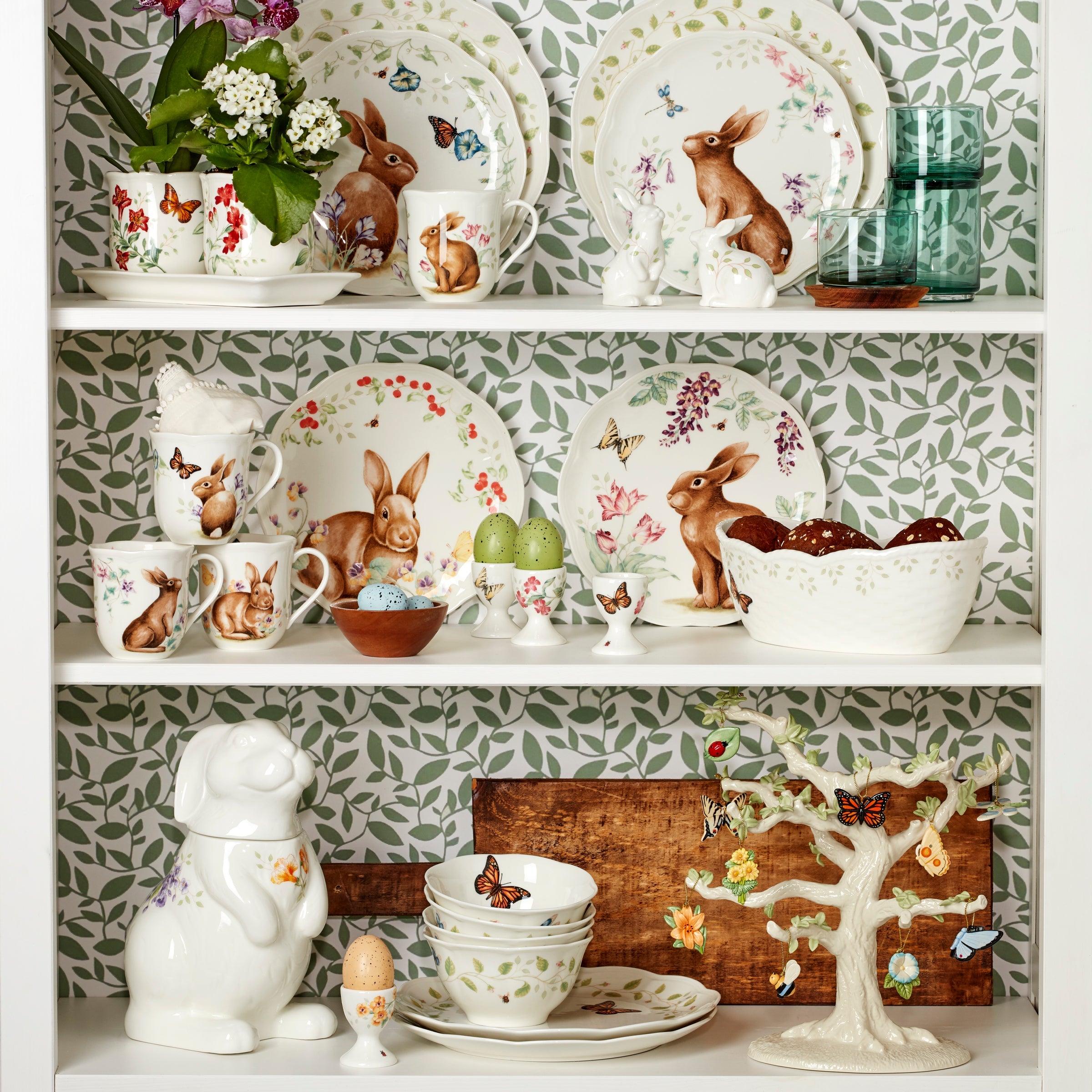 Butterfly Meadow 3-Piece Herb Pots & Tray Set - Image 4