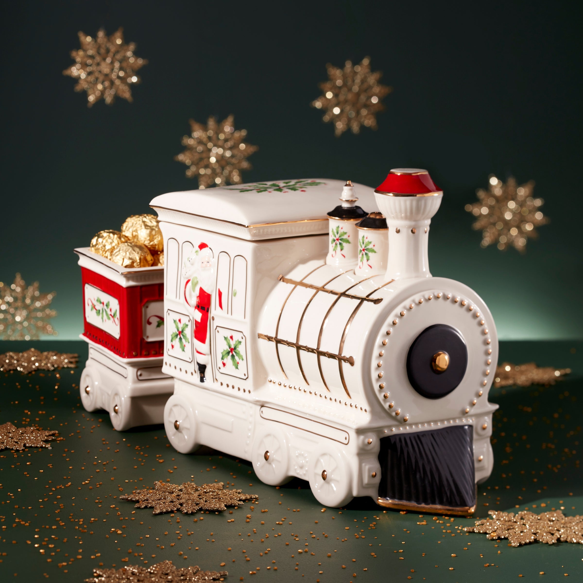 Holiday Train 5-Piece Serving Set - Image 3