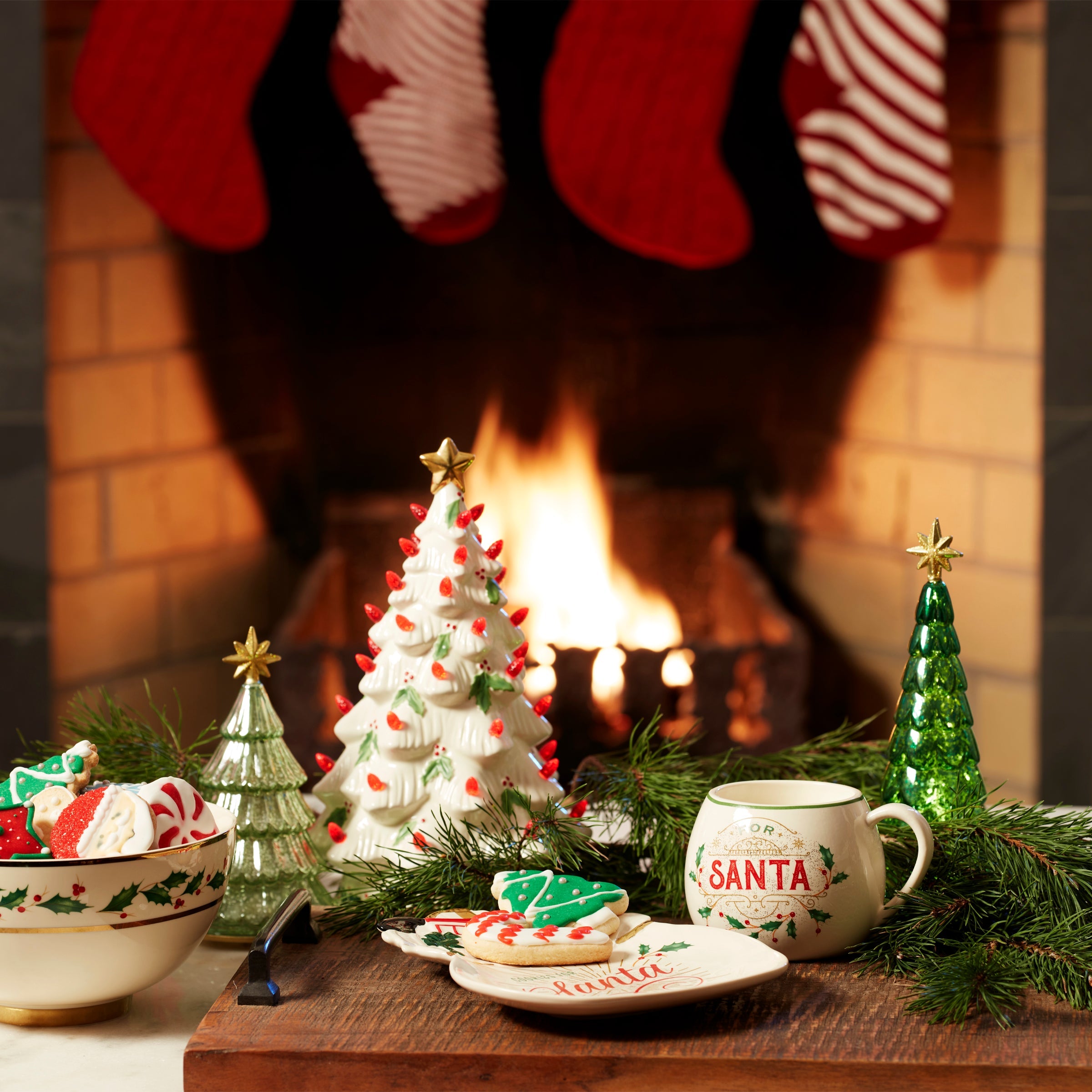 Radiant Light Lit Jewel Tone Tree - Image 5