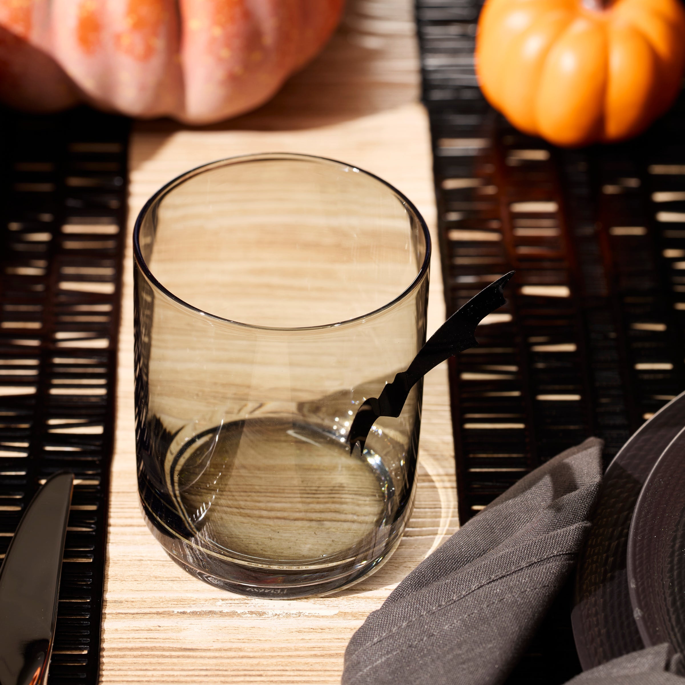 Tuscany Classics Stackable Smoke Tall Glasses - Set Of 4 - Image 4