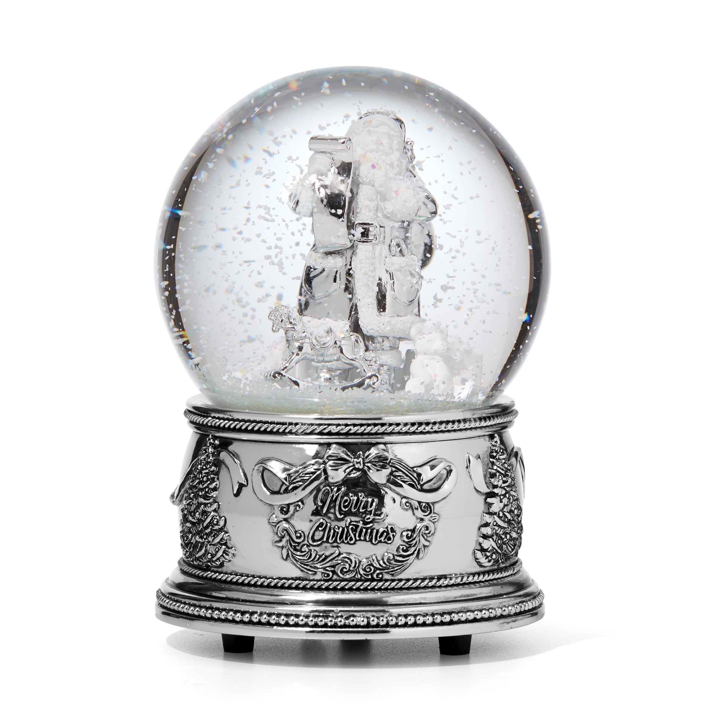 Santa Musical Snow Globe - Image 2