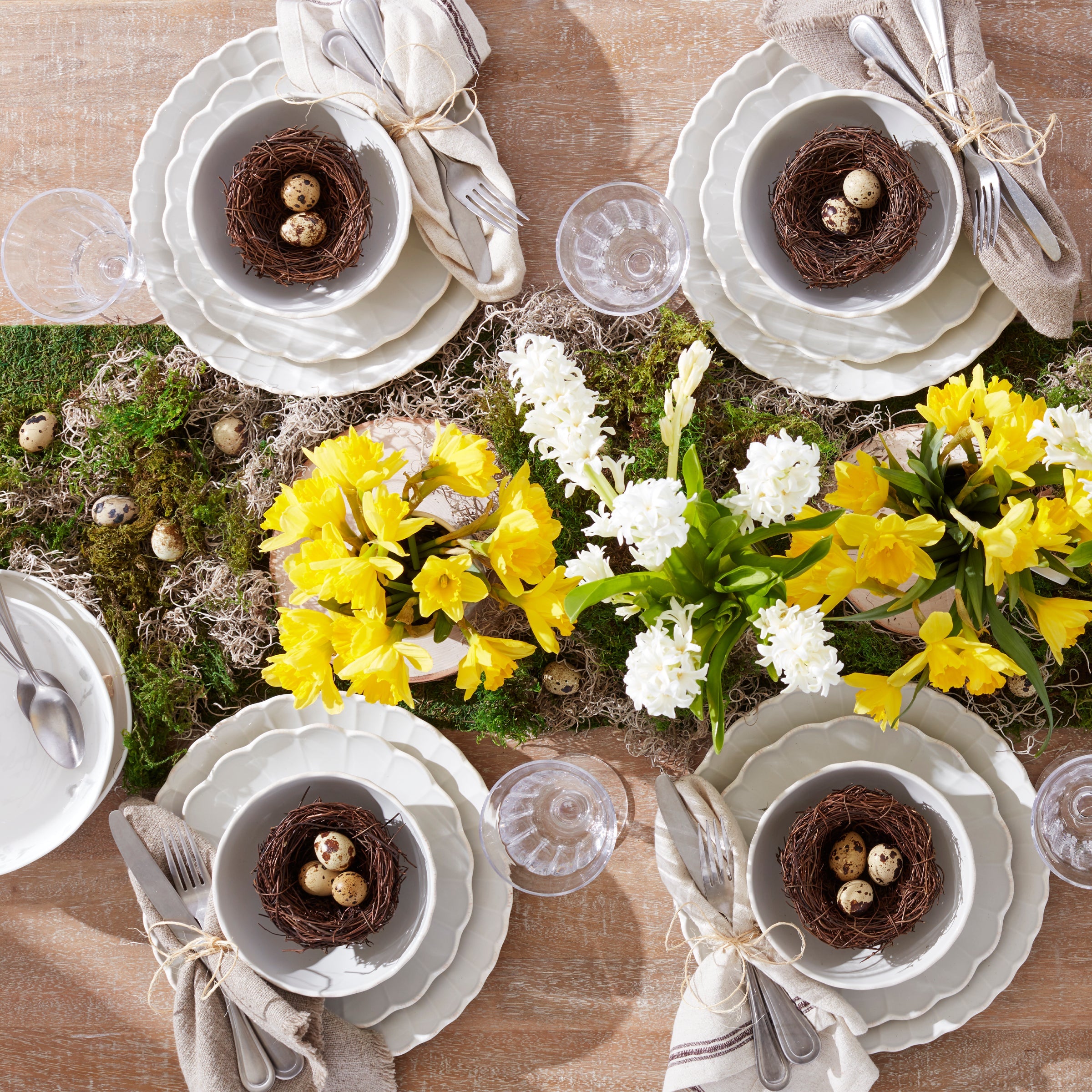 French Perle Scallop Accent Plates - Set of 4 - Image 8