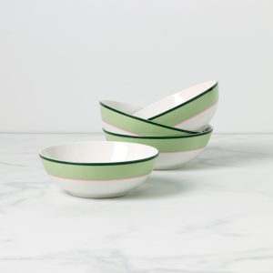 Make It Pop All-Purpose Bowls - Set of 4 - Green/Pink