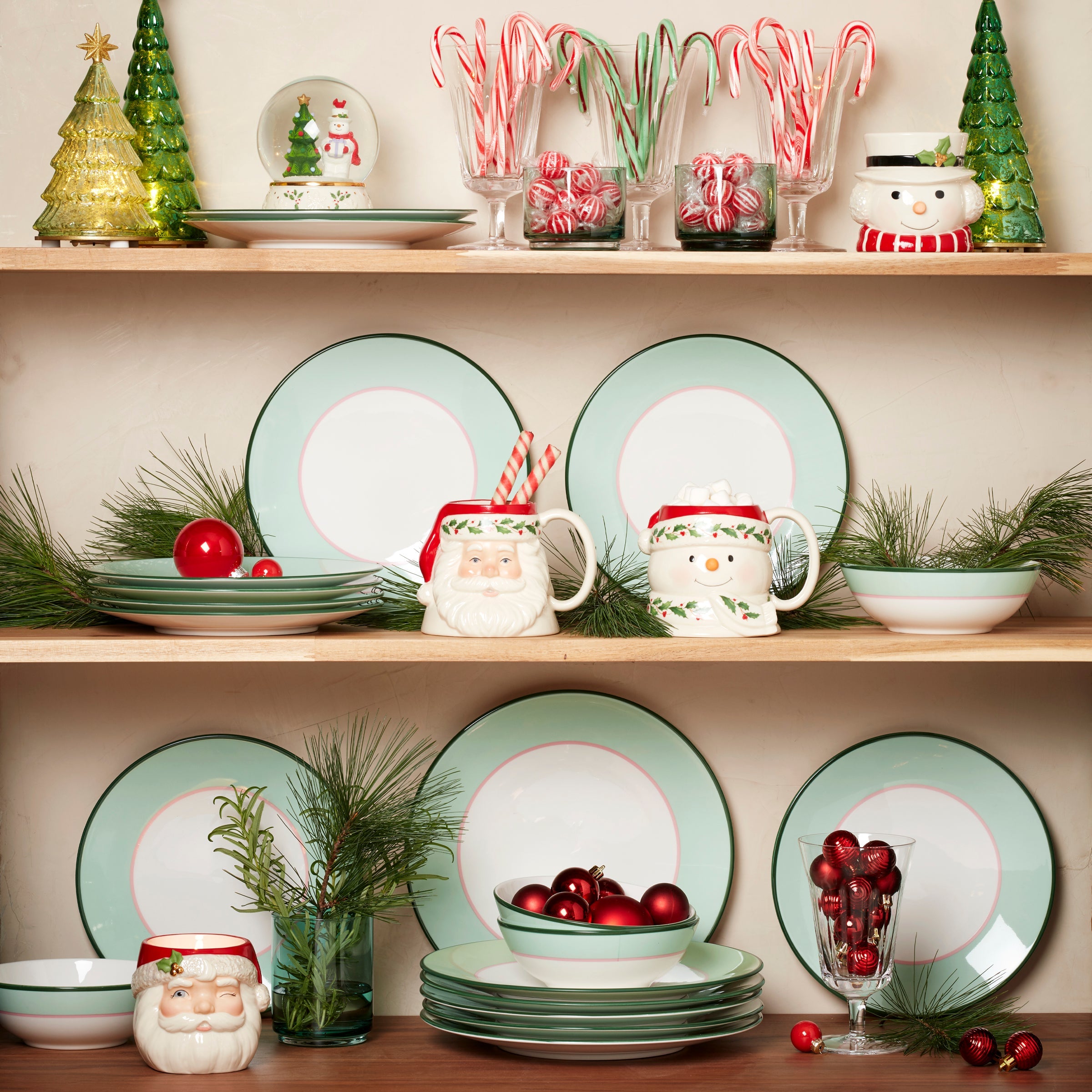 Make It Pop All-Purpose Bowls - Set of 4 - Green/Pink - Image 2