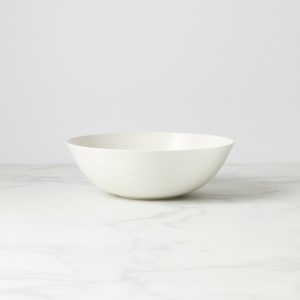 LX Collective White Serving Bowl