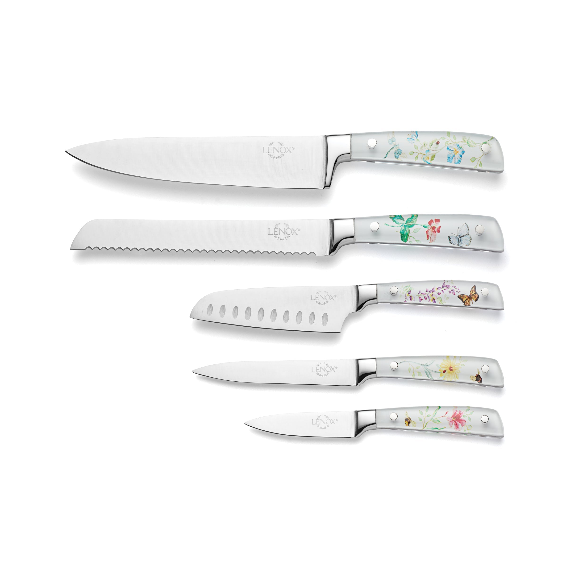 Butterfly Meadow 6 Piece Cutlery Block Set - Image 2