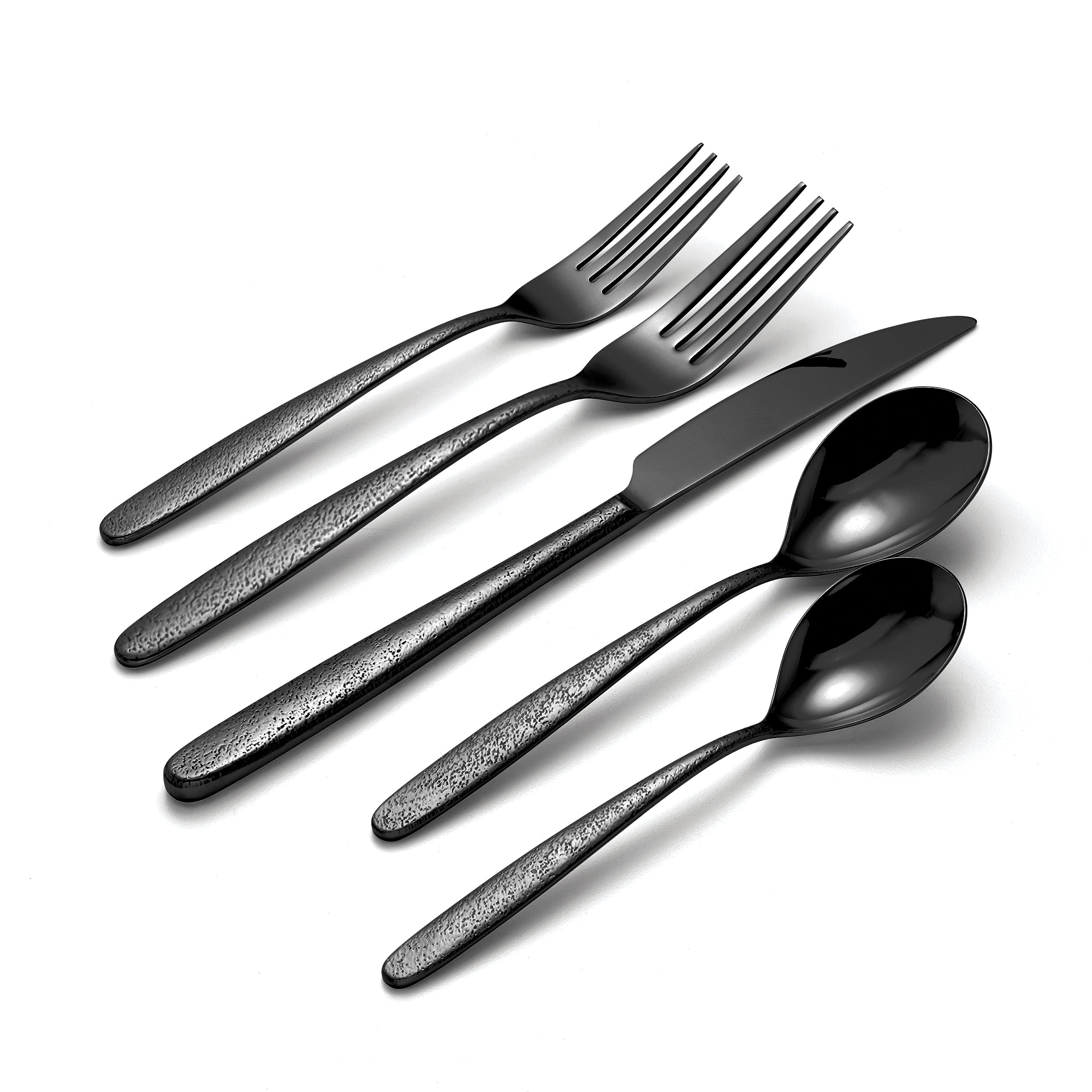Storm Black 20 Piece Flatware Set - Image 3