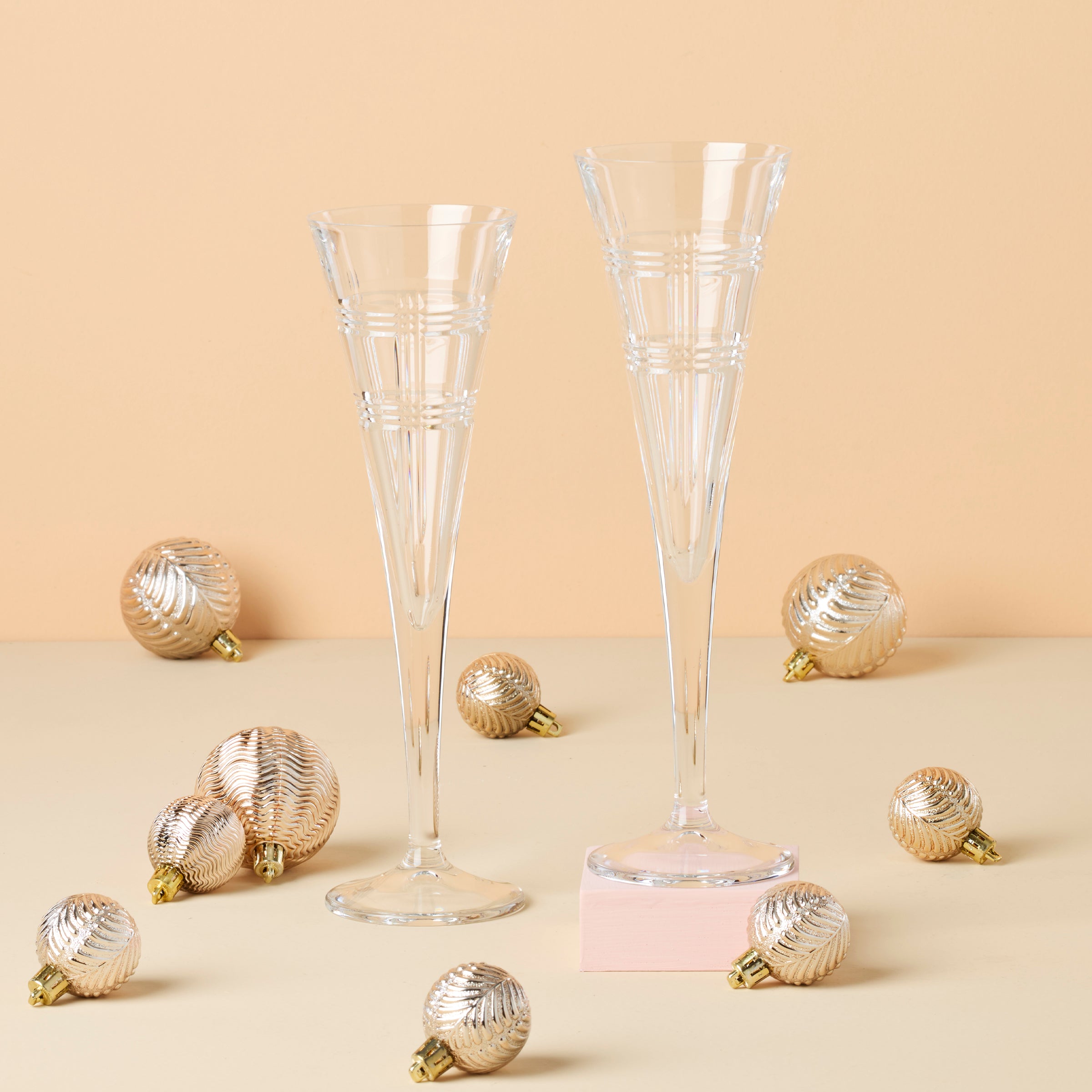 Hudson Toasting Flutes - Set Of 2 - Image 2