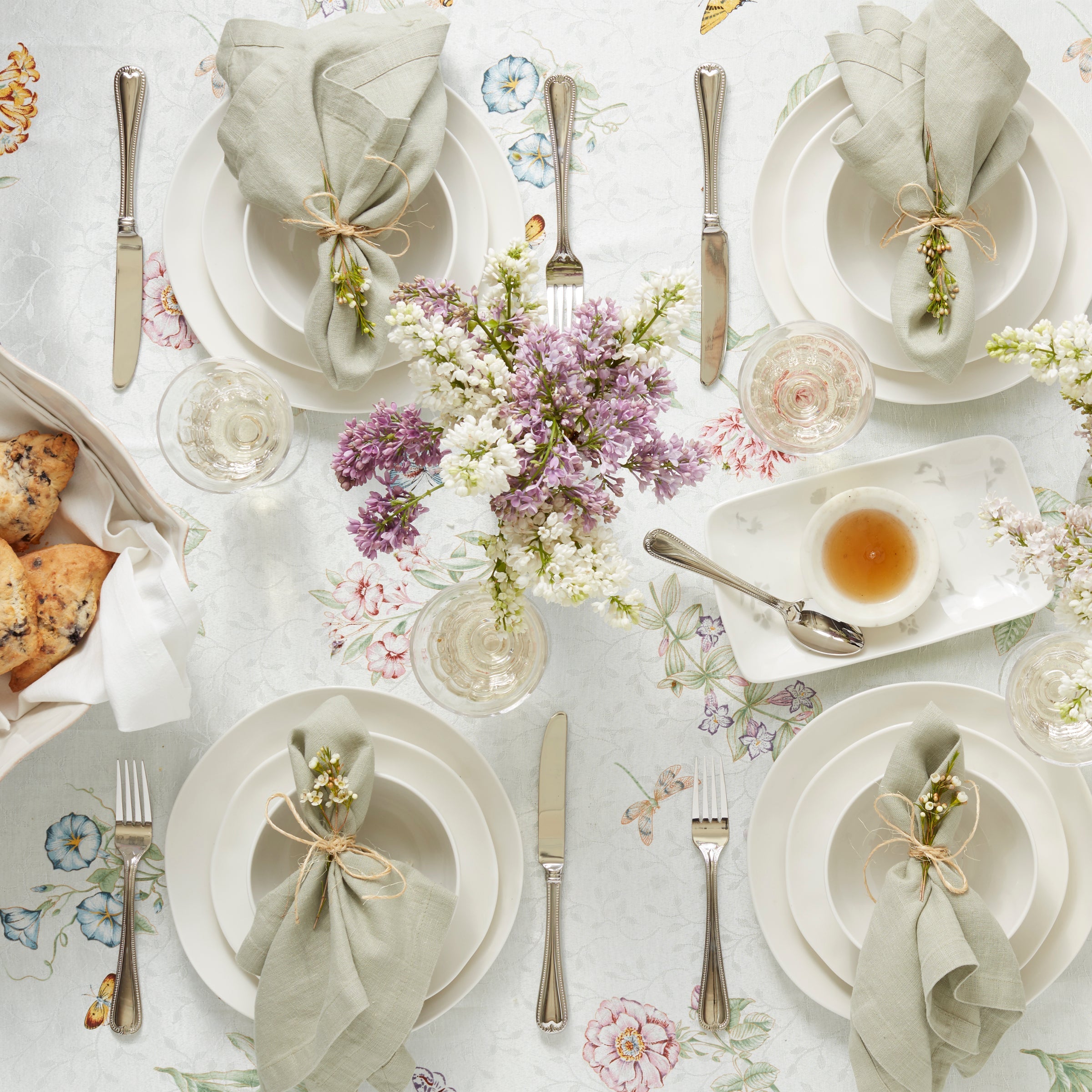 Vintage Jewel 20 Piece Flatware Set - Image 6