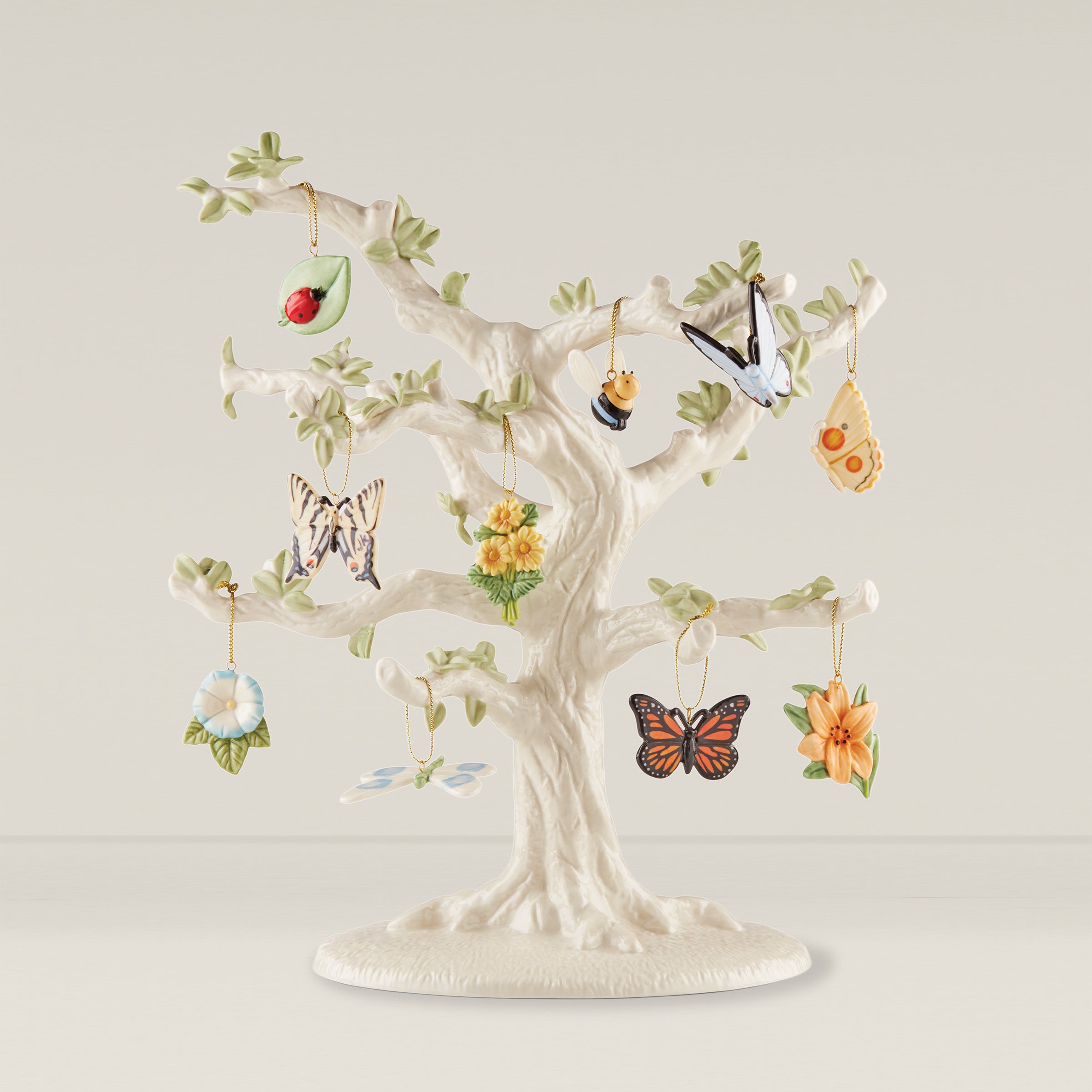 Butterfly Meadow 11-Pc Orn & Tree Set