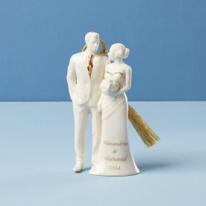 Personalized Bride & Groom Ornament