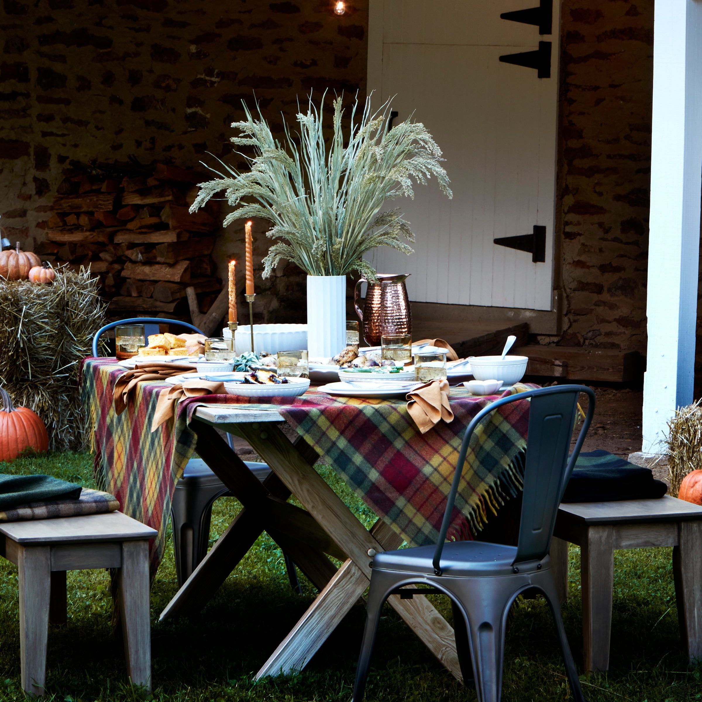 French Perle Groove 12-Piece Place Setting - Image 8