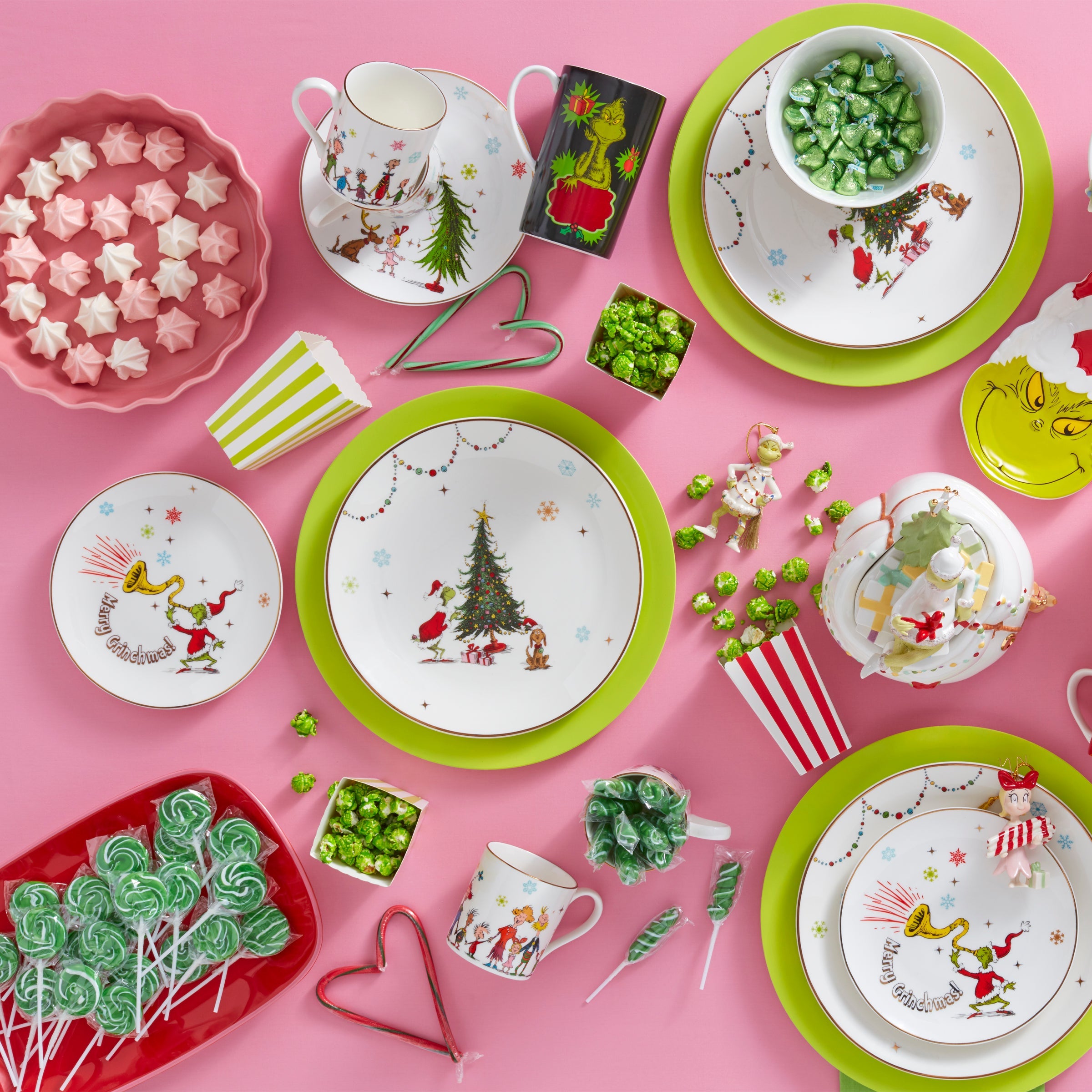 Merry Grinchmas 12-Piece Dinnerware Set - Image 5