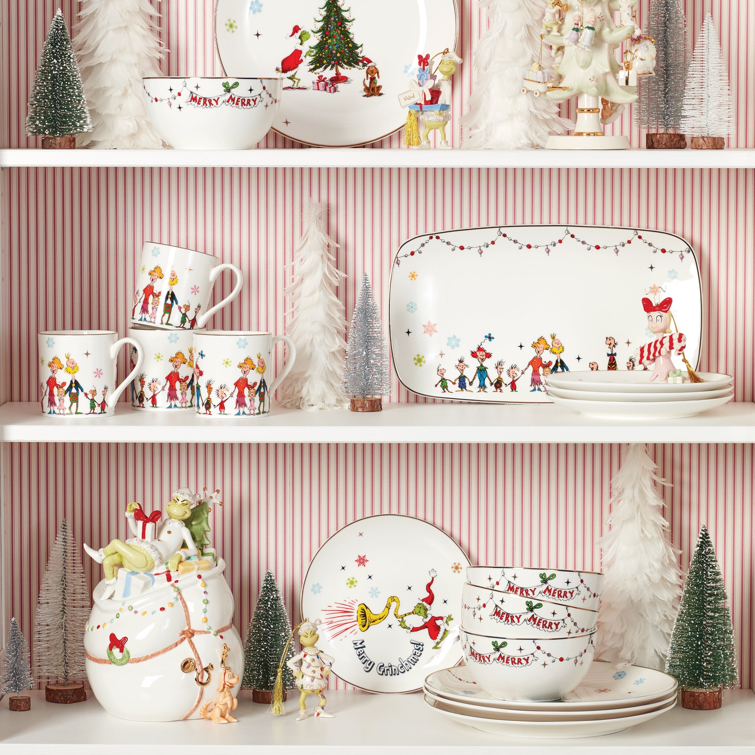 Merry Grinchmas Mugs - Set of 4 - Image 4