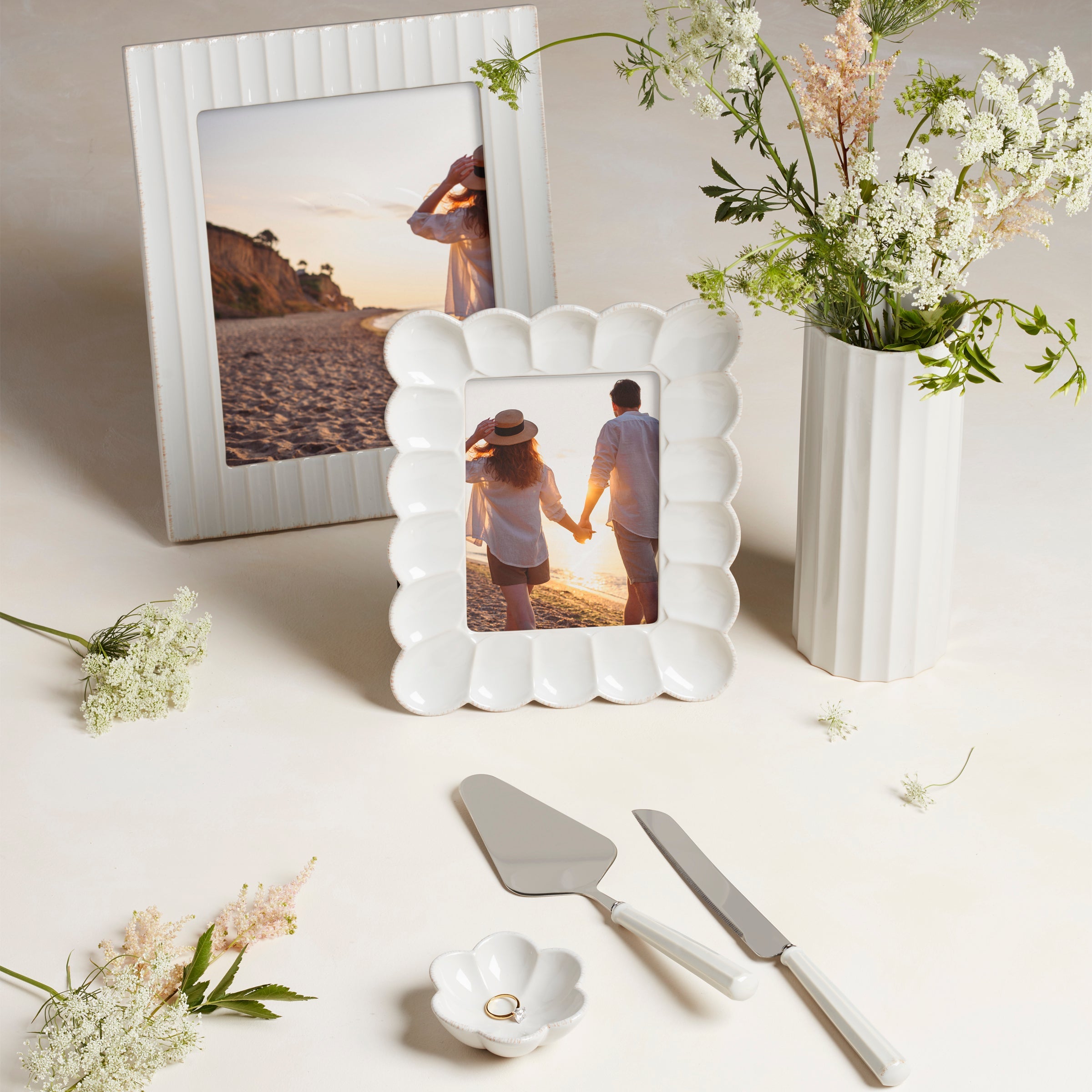 French Perle Scallop 8 x 10 Frame - Image 2