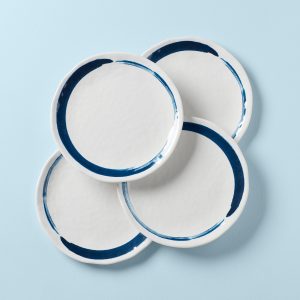 Blue Bay Melamine Dinner Plates - Set of 4