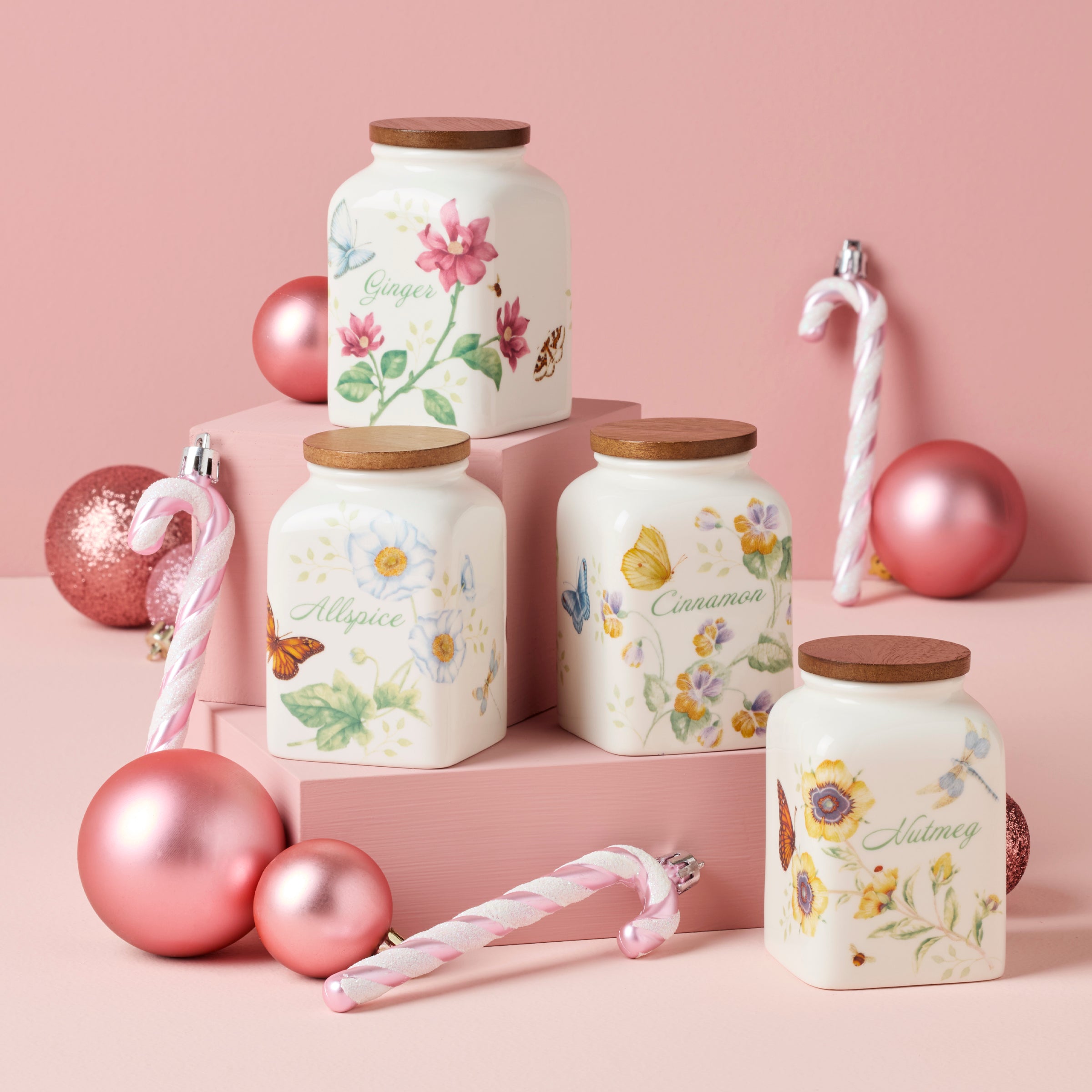 Butterfly Meadow Baking Spice Jars - Set Of 4 - Image 4