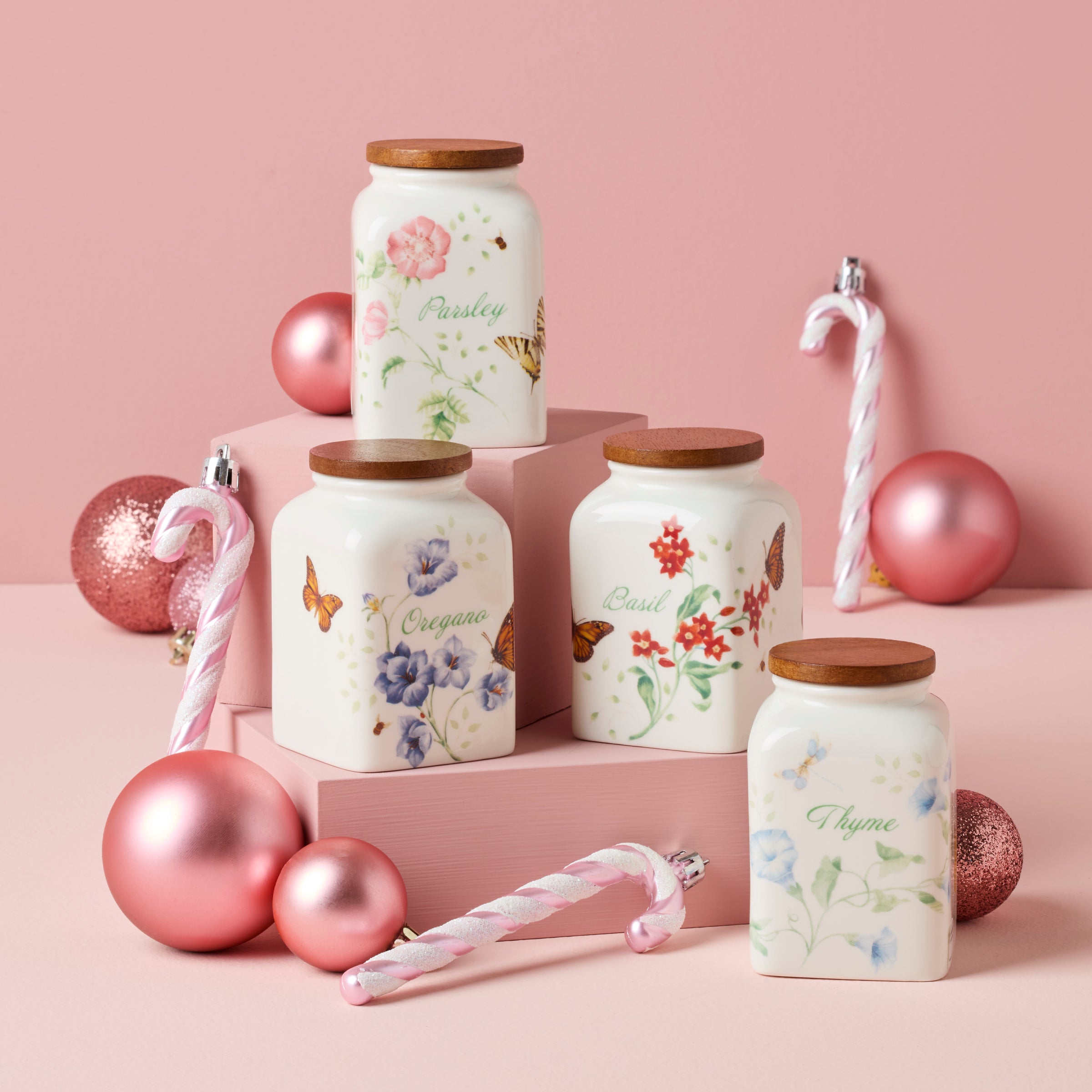 Butterfly Meadow Cooking Spice Jars - Set Of 4 - Image 2