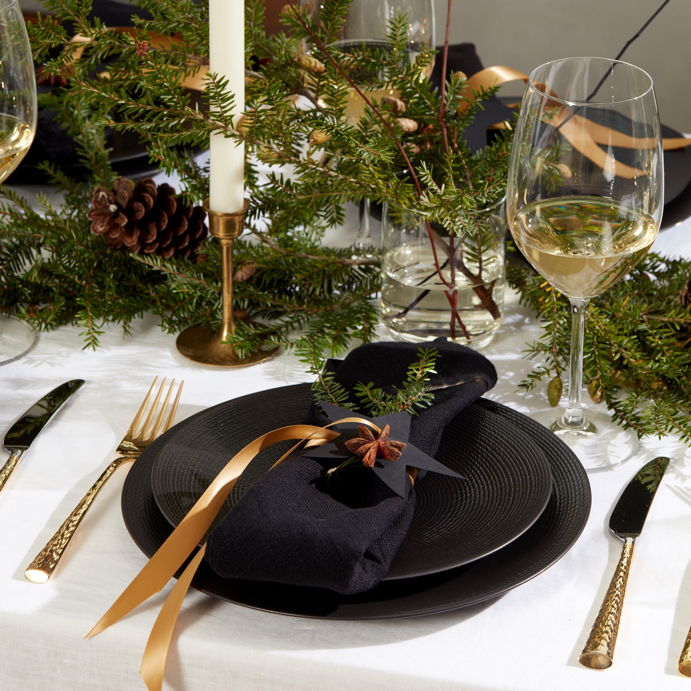 LX Collective Black Accent Plates - Set of 4 - Image 12