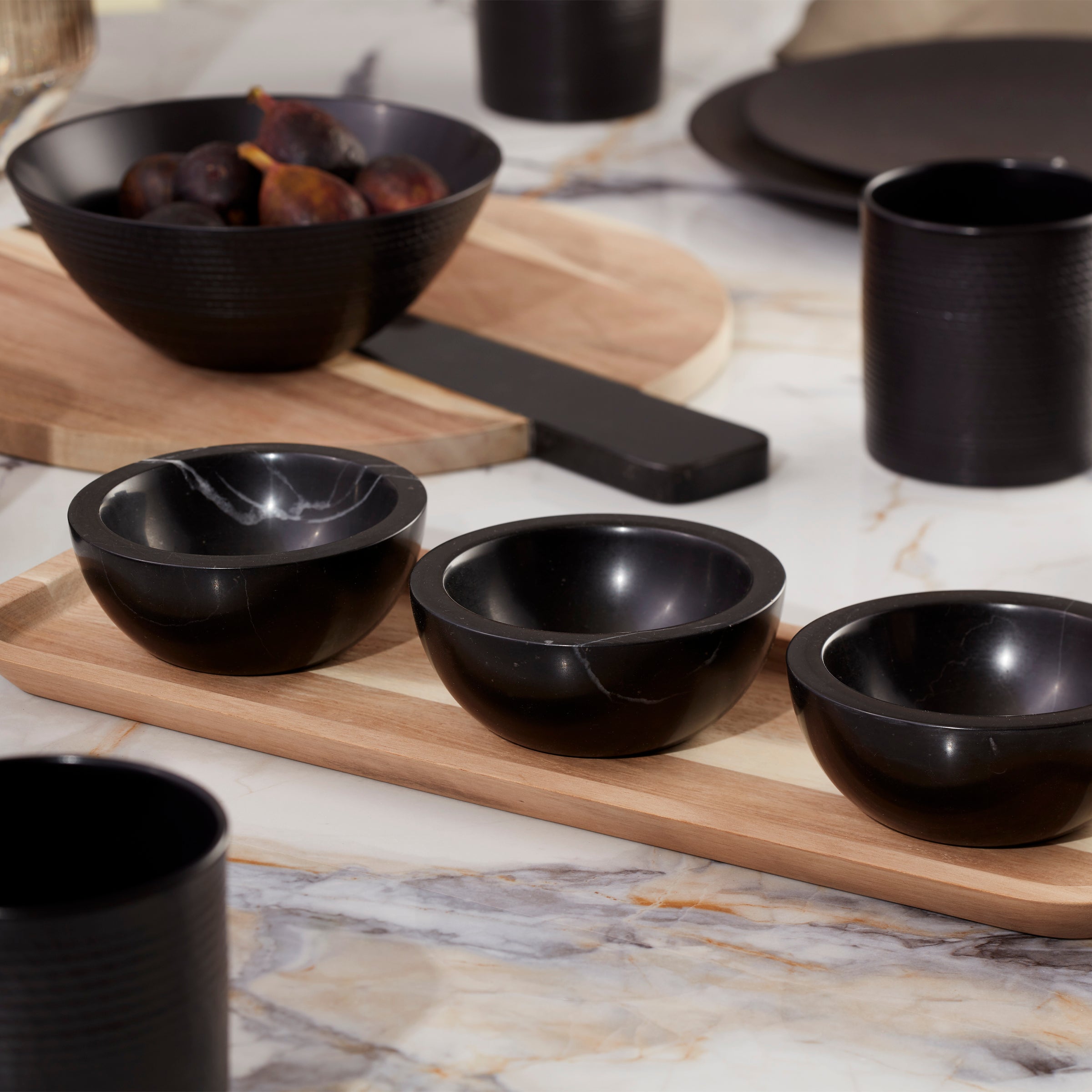 LX Collective Tray With 3 Dip Bowls - Image 5