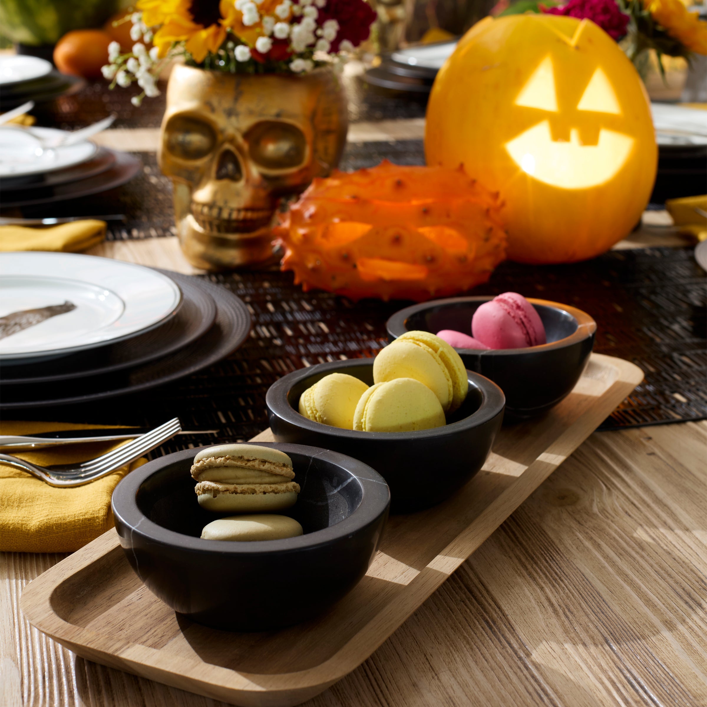 LX Collective Tray With 3 Dip Bowls - Image 4