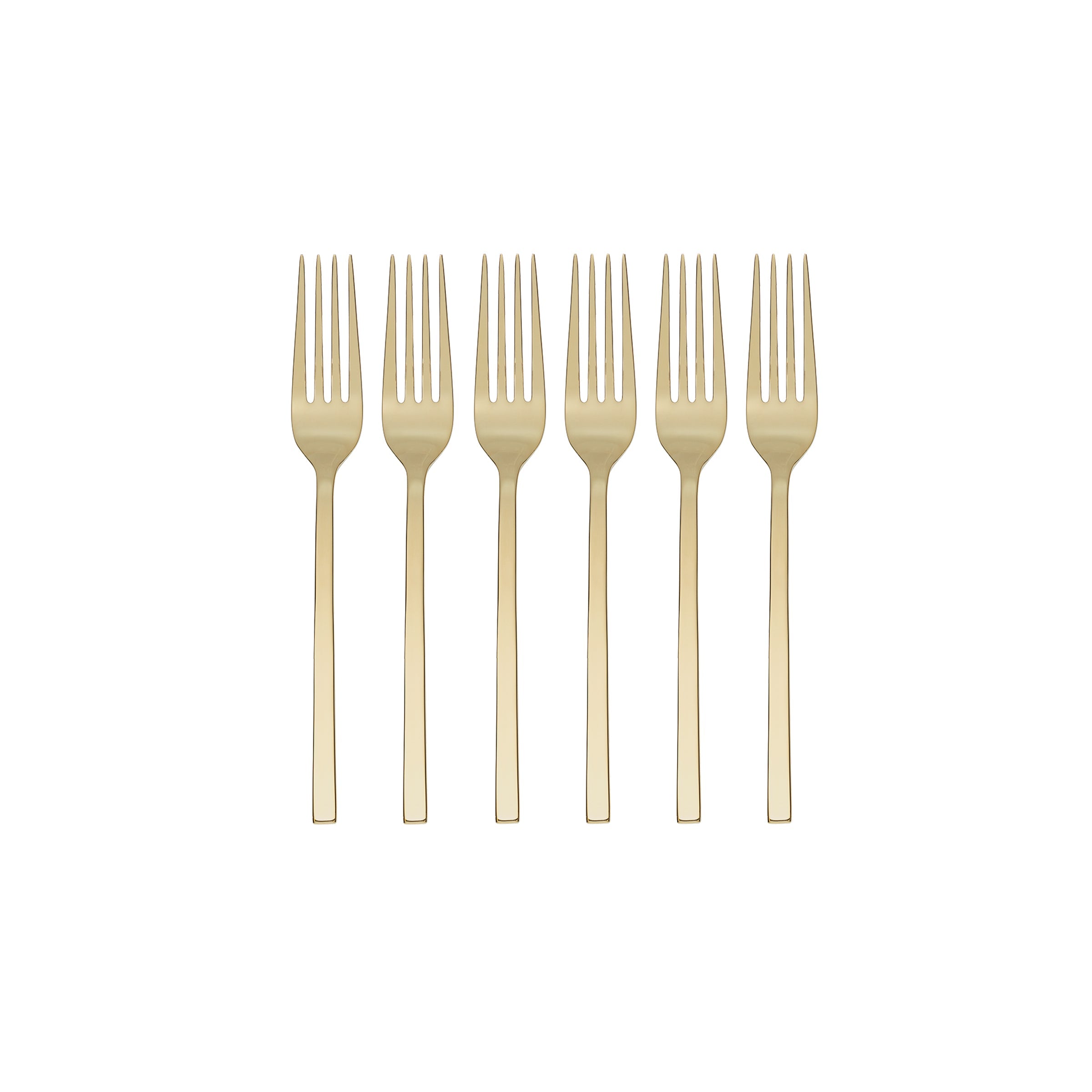 Allay Champagne Dinner Fork - Set of 6