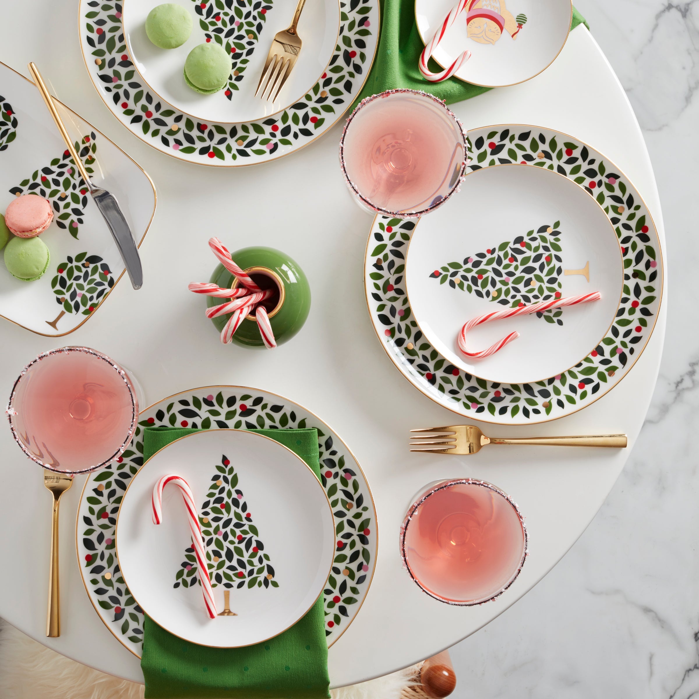 Evergreen Dinner Plates - Set of 4 - Image 2